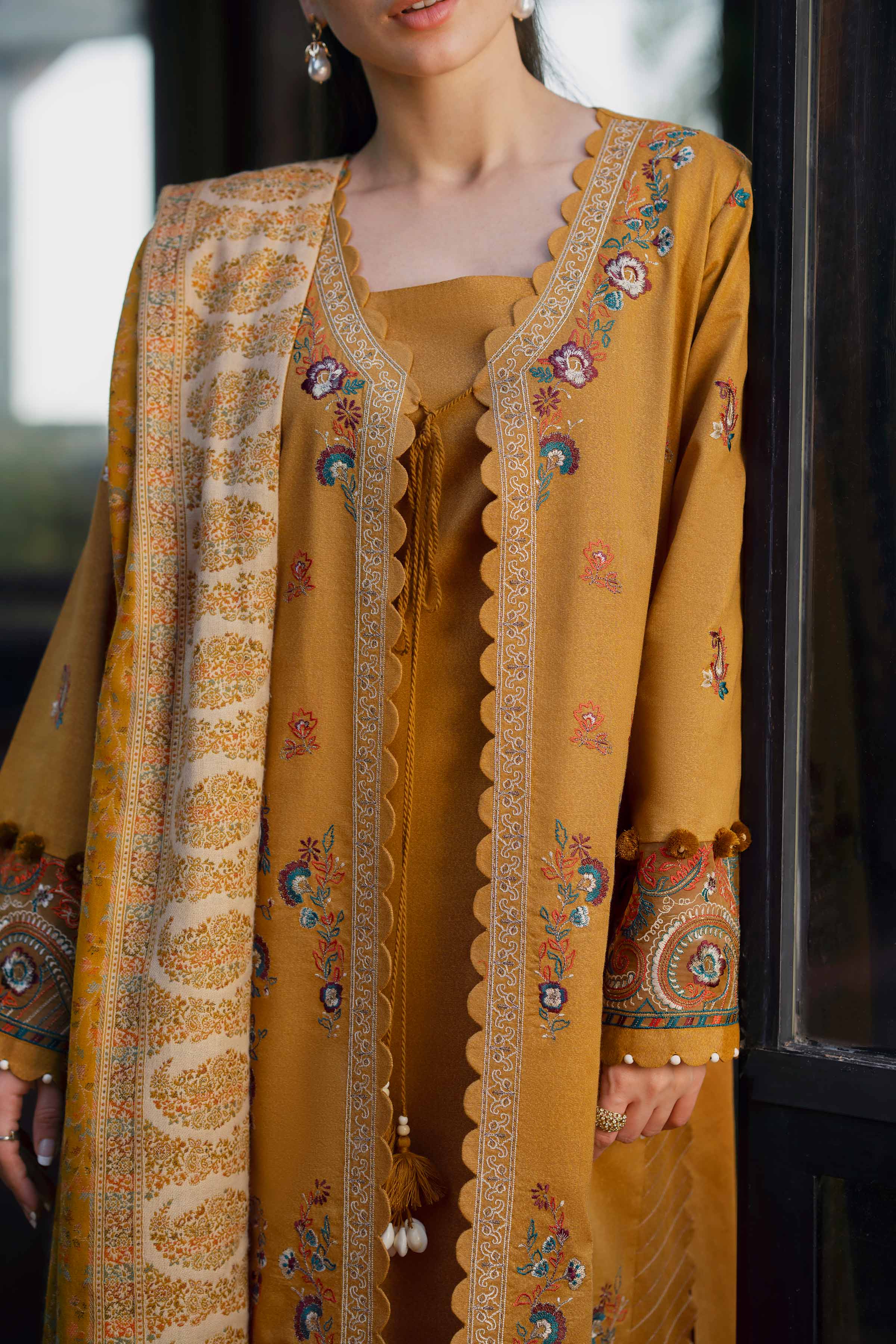3 Piece - Embroidered Suit - 42502721 for Women - Unstitched Collection | Nishat | Shop Online