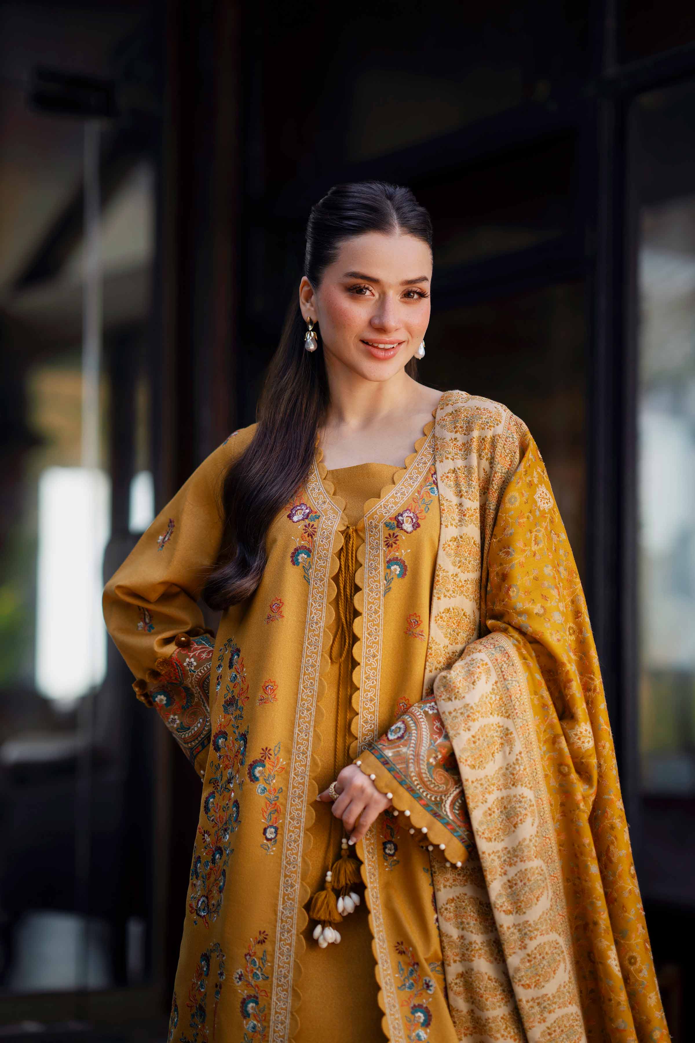 3 Piece - Embroidered Suit - 42502721 for Women - Unstitched Collection | Nishat | Shop Online