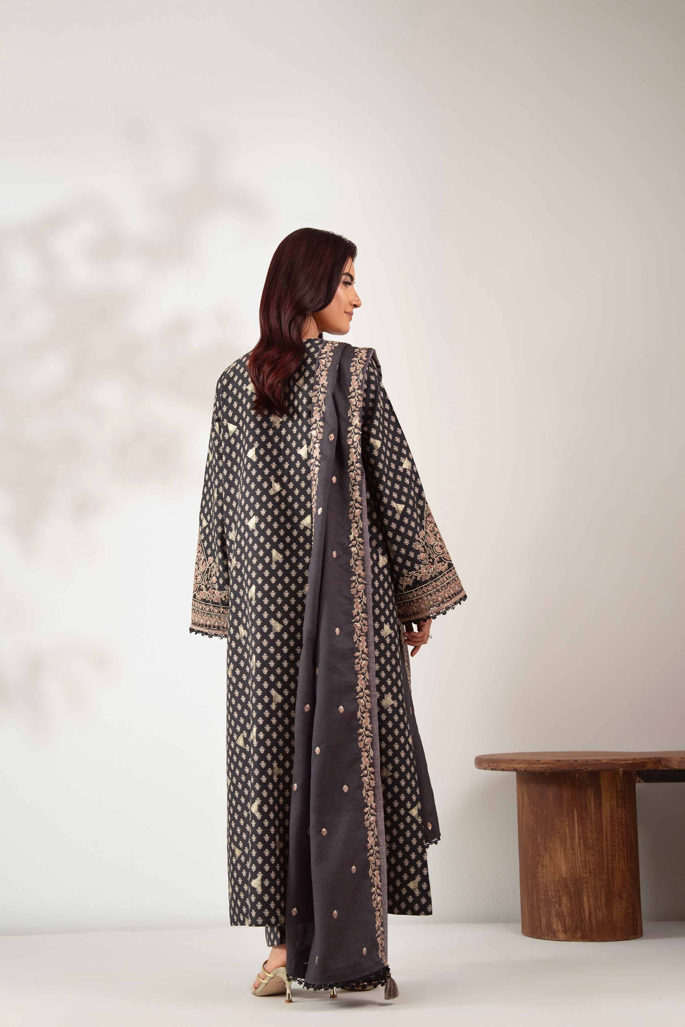 3 Piece - Digital Printed Embroidered Suit - 42502727 for Women - Unstitched Collection | Nishat | Shop Online