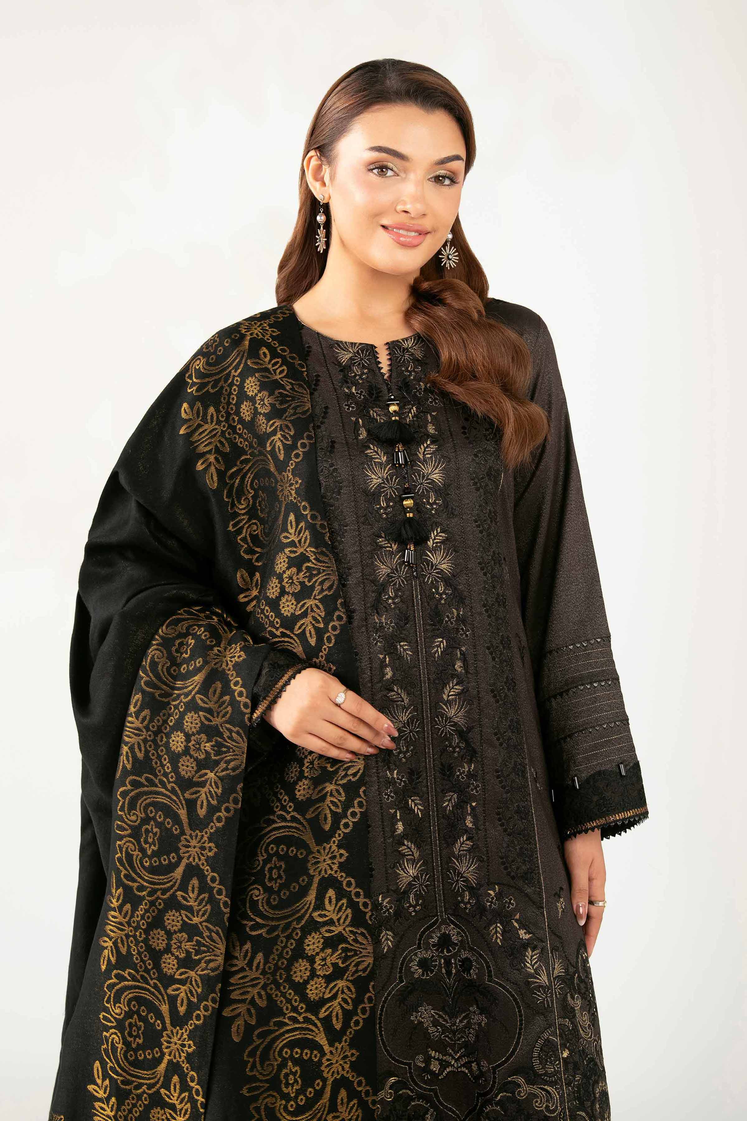 3 Piece - Embroidered Suit - 42502731 for Women - Unstitched Collection | Nishat | Shop Online