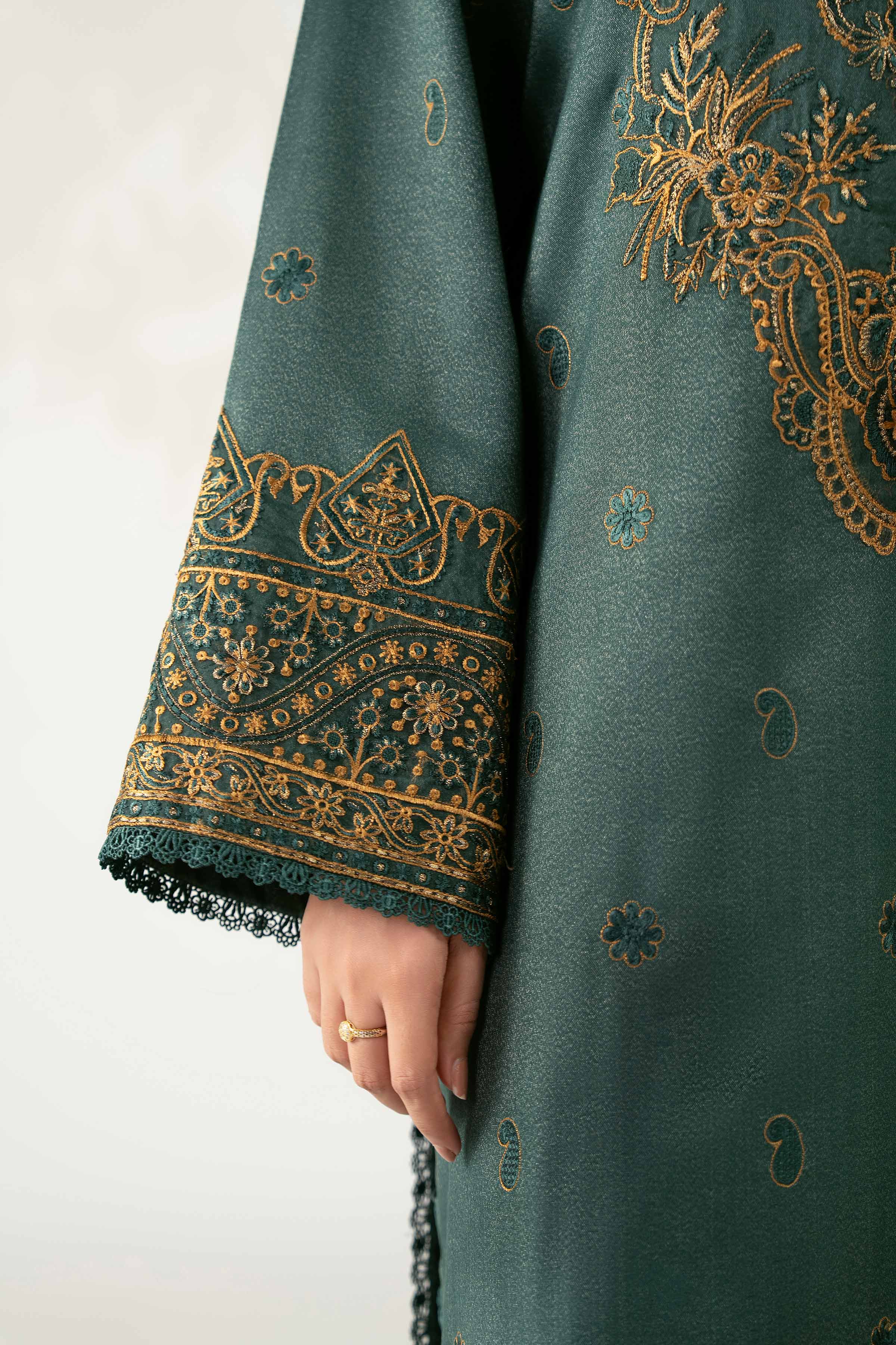 3 Piece - Embroidered Suit - 42502733 for Women - Unstitched Collection | Nishat | Shop Online