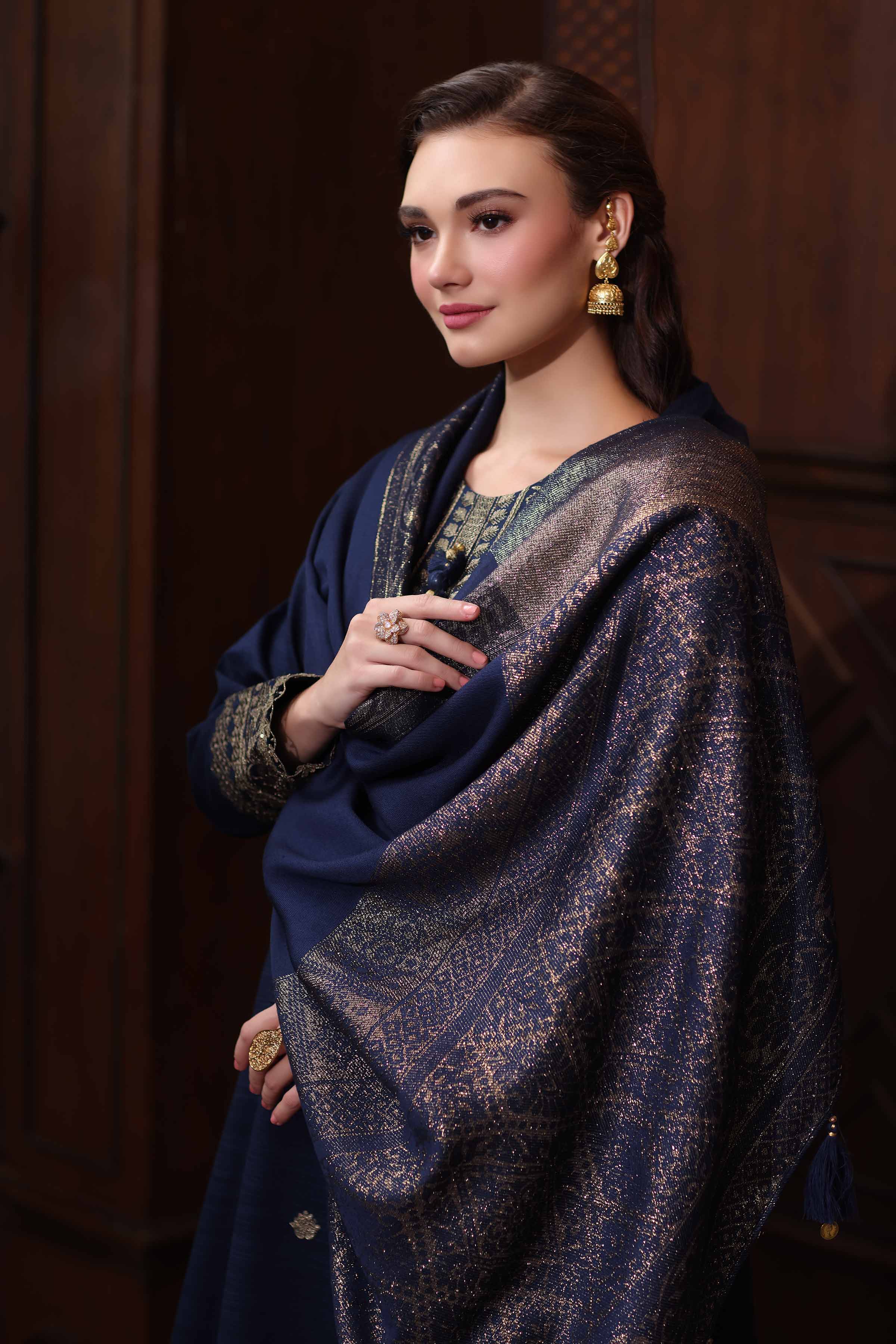 3 Piece - Embroidered Suit - 42502737 for Women - Unstitched Collection | Nishat | Shop Online
