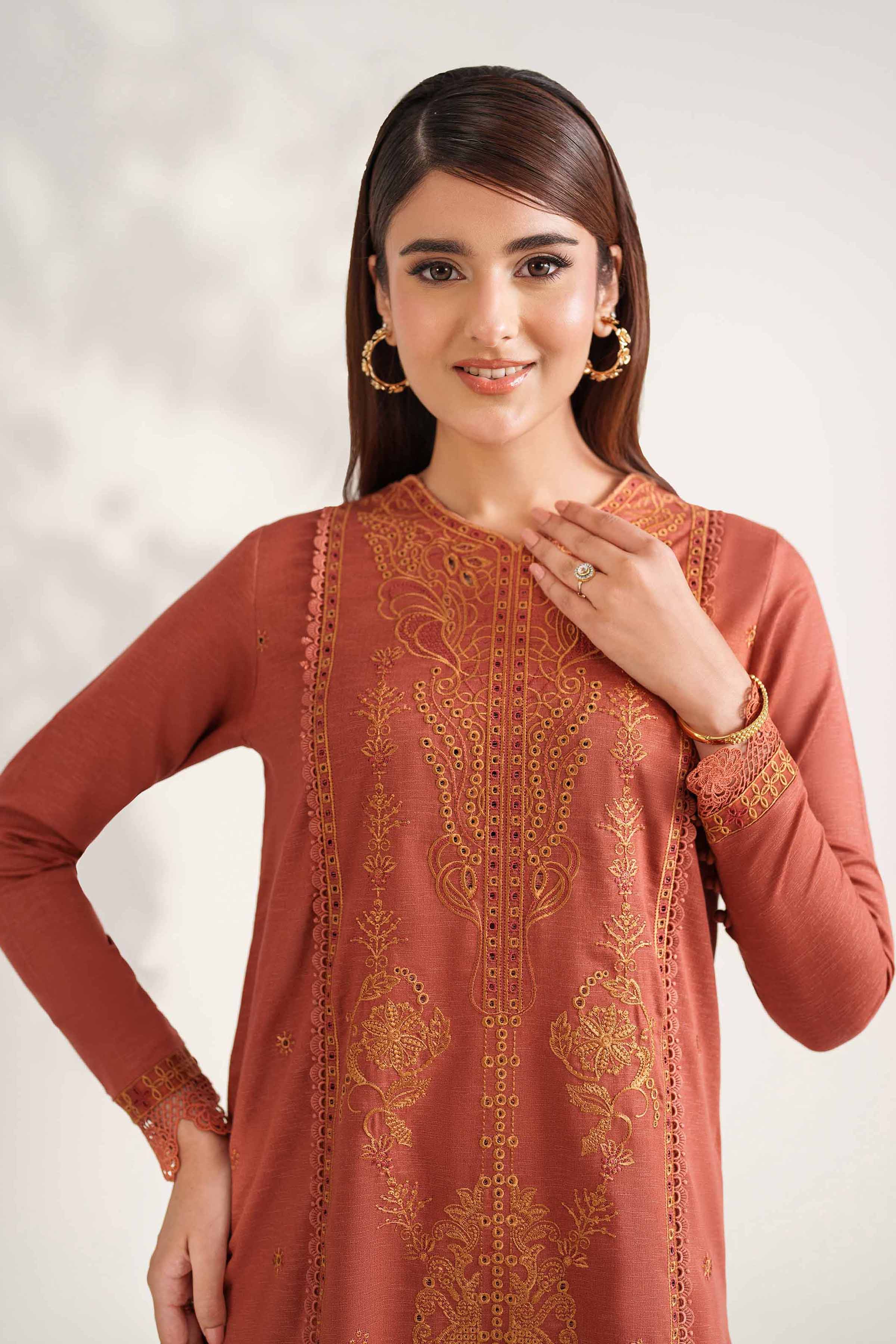 2 Piece - Embroidered Suit - 42502750 for Women - Unstitched Collection | Nishat | Shop Online