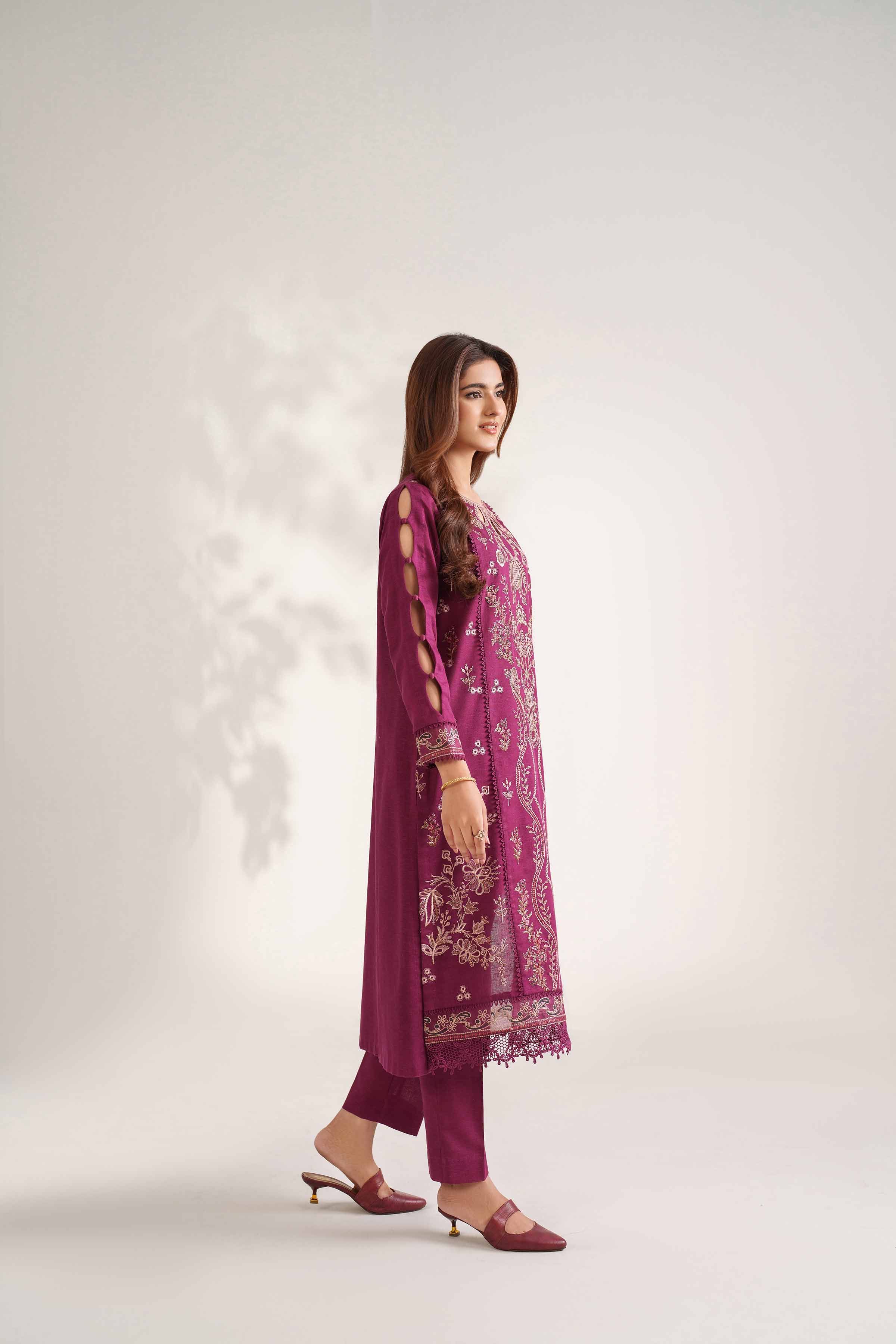 2 Piece - Embroidered Suit - 42502751 for Women - Unstitched Collection | Nishat | Shop Online