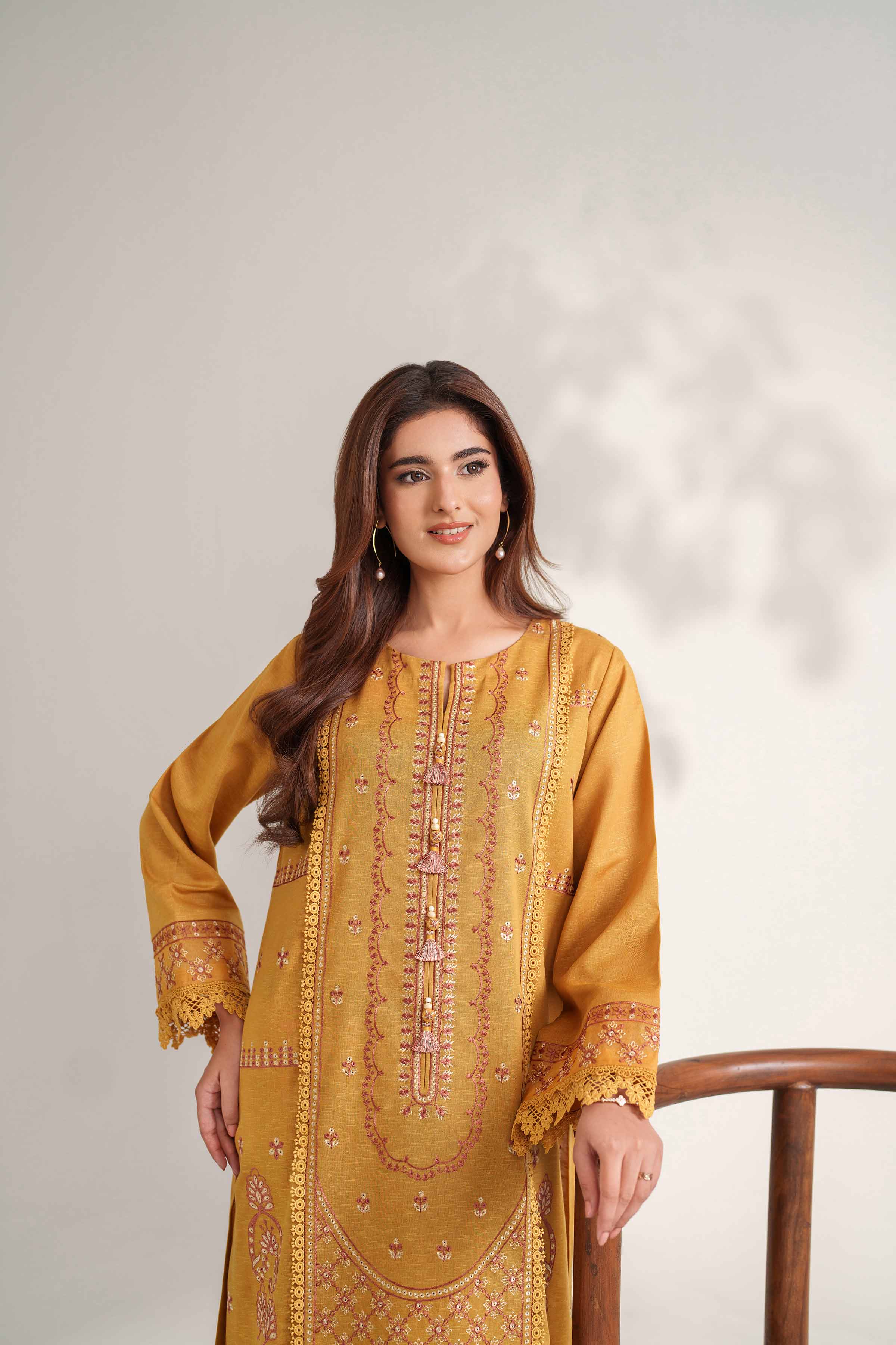 2 Piece - Embroidered Suit - 42502752 for Women - Unstitched Collection | Nishat | Shop Online