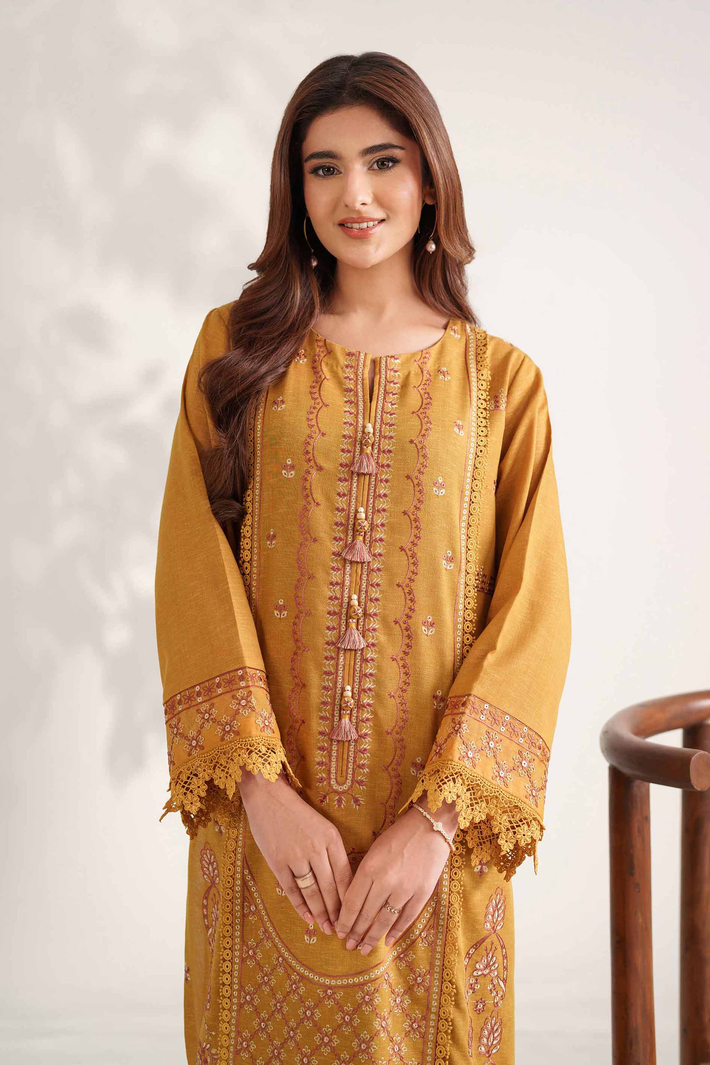 2 Piece - Embroidered Suit - 42502752 for Women - Unstitched Collection | Nishat | Shop Online