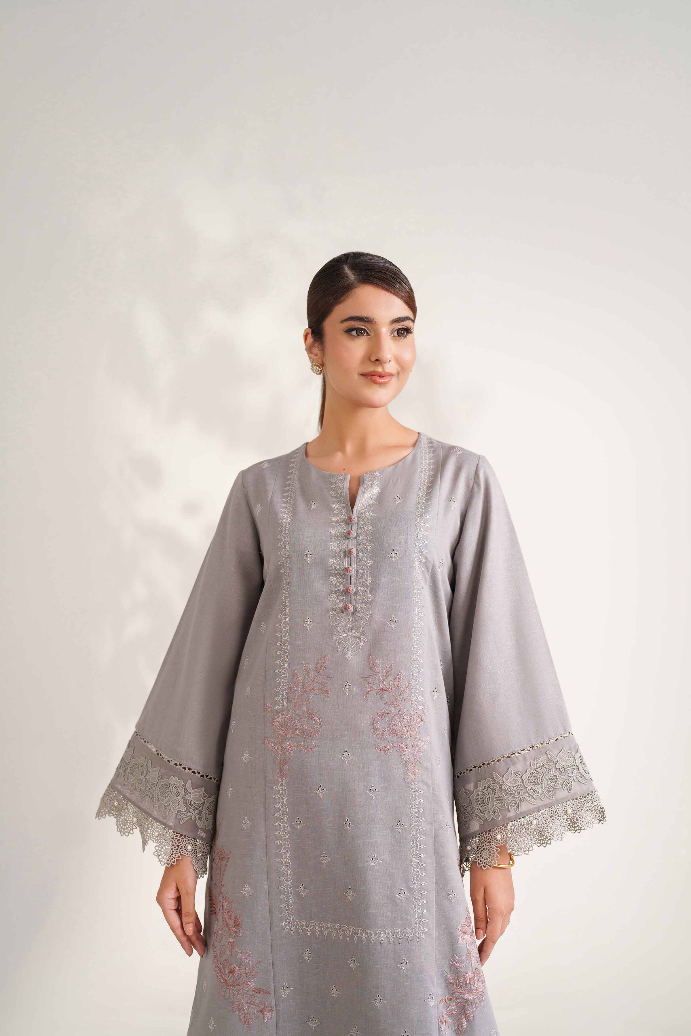 2 Piece - Embroidered Suit - 42502753 for Women - Unstitched Collection | Nishat | Shop Online