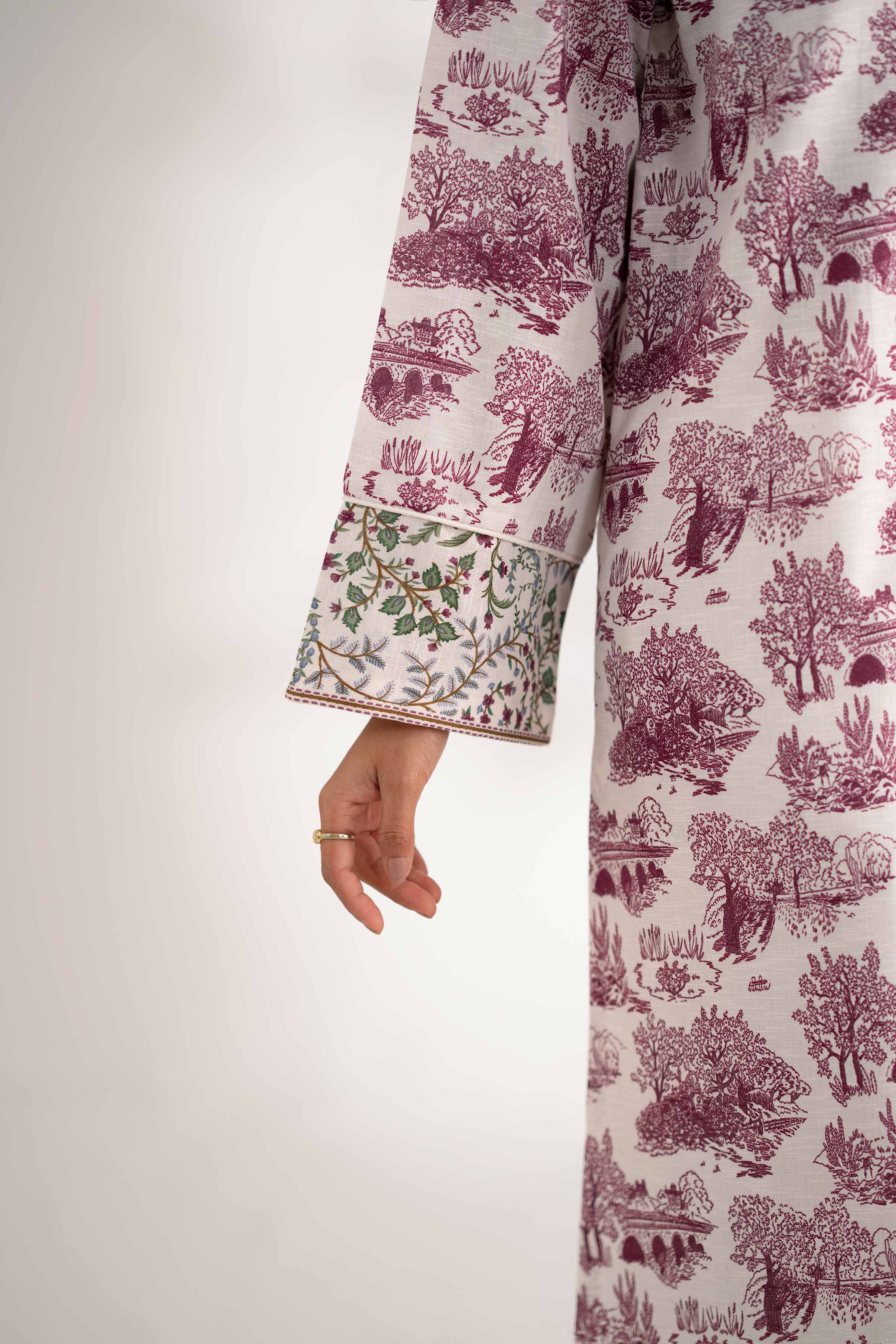 2 Piece - Printed Suit - 42502759 for Women - Unstitched Collection | Nishat | Shop Online
