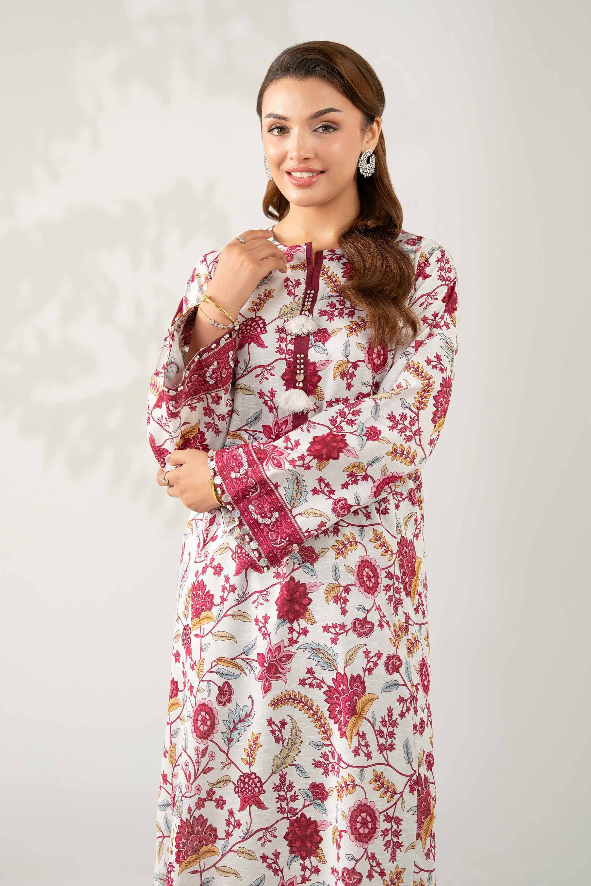 2 Piece - Printed Suit - 42502761 for Women - Unstitched Collection | Nishat | Shop Online