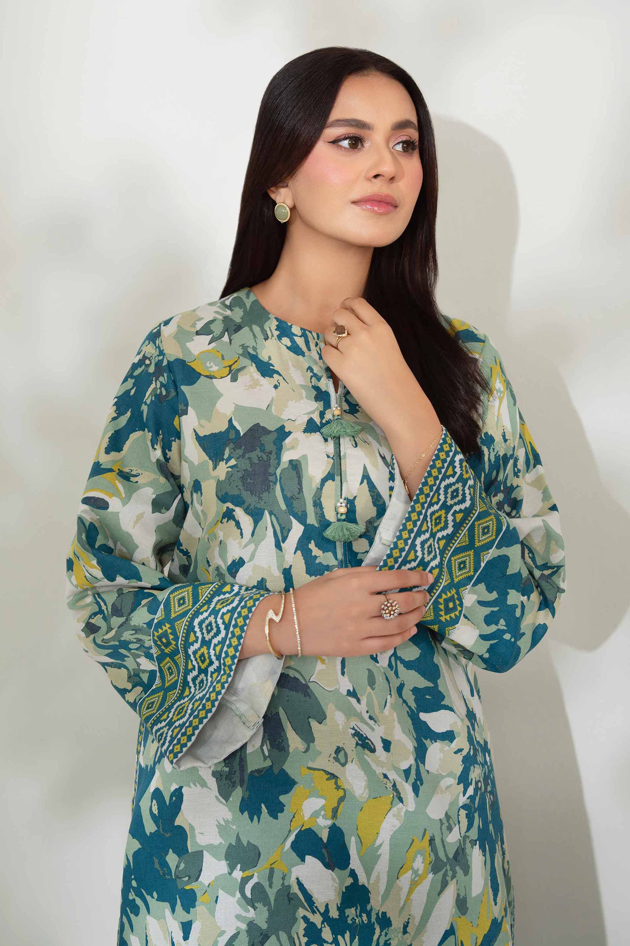 2 Piece - Printed Suit - 42502764 for Women - Unstitched Collection | Nishat | Shop Online