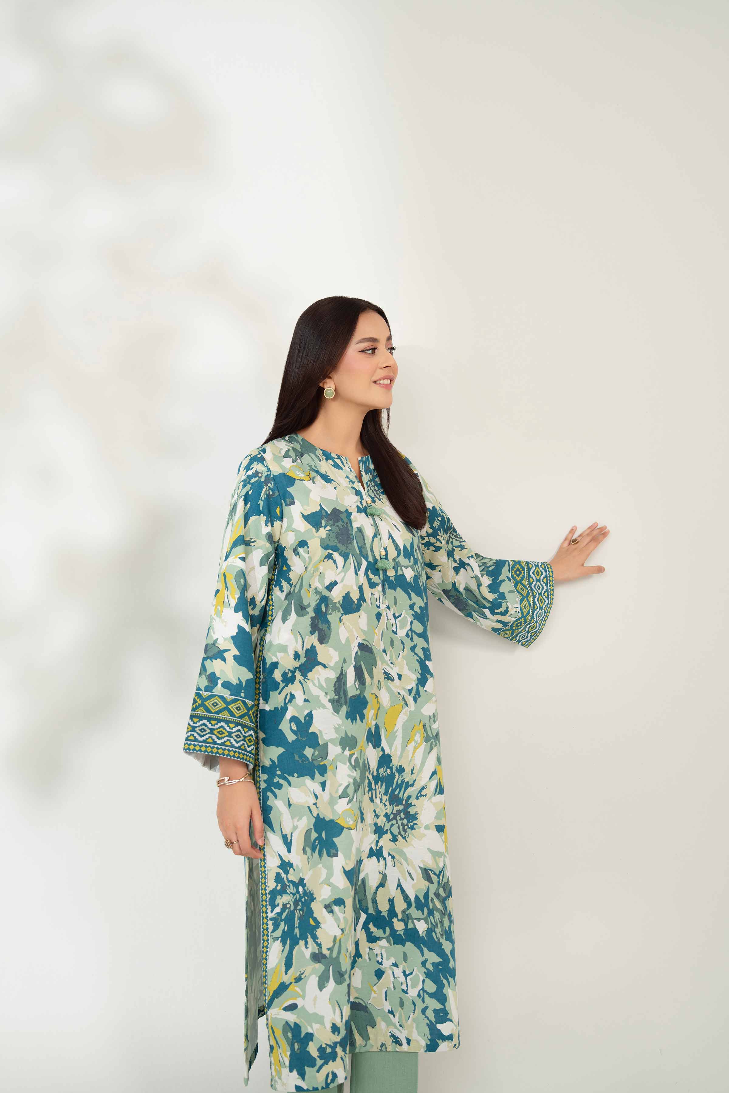 2 Piece - Printed Suit - 42502764 for Women - Unstitched Collection | Nishat | Shop Online