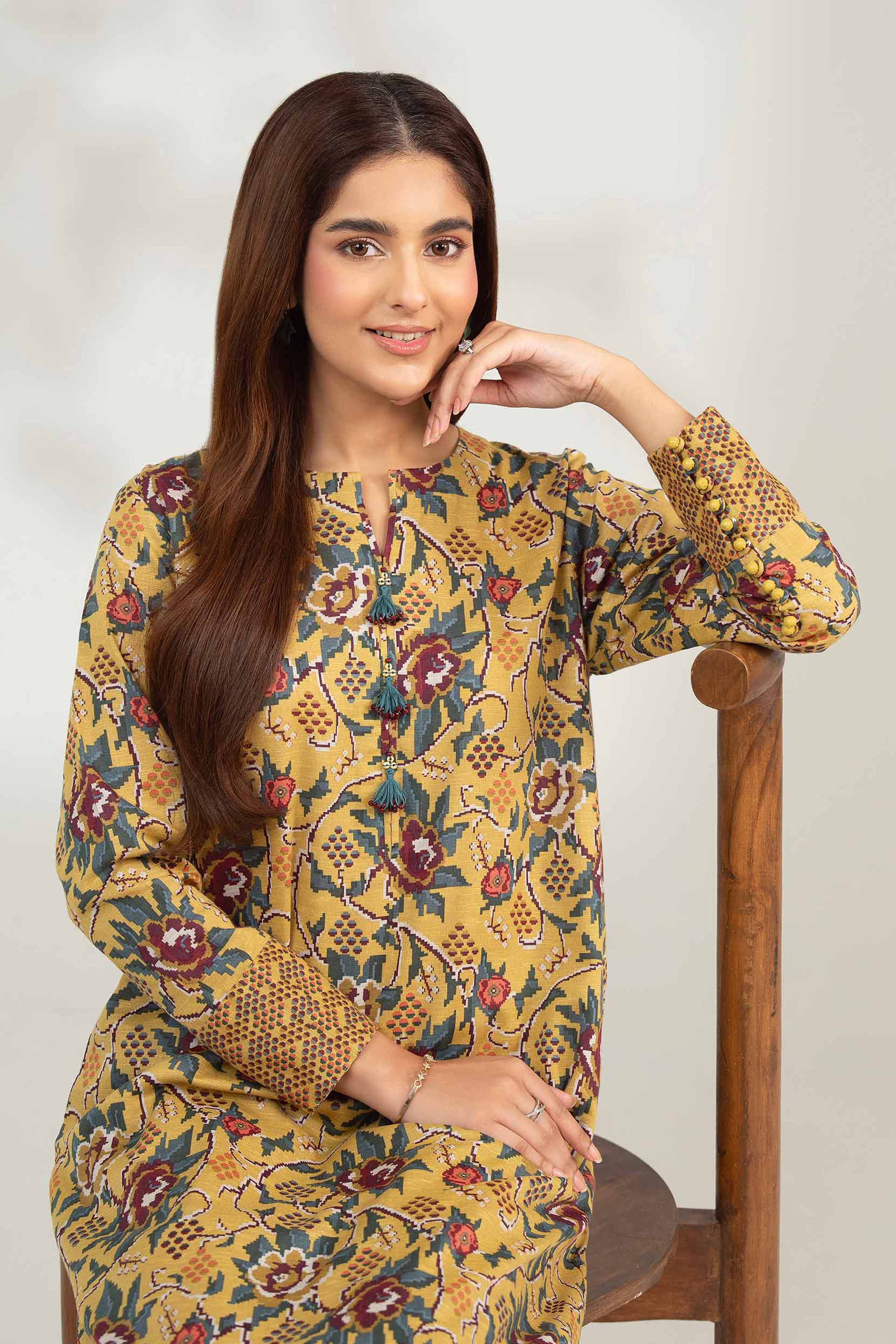 2 Piece - Printed Suit - 42502765 for Women - Unstitched Collection | Nishat | Shop Online