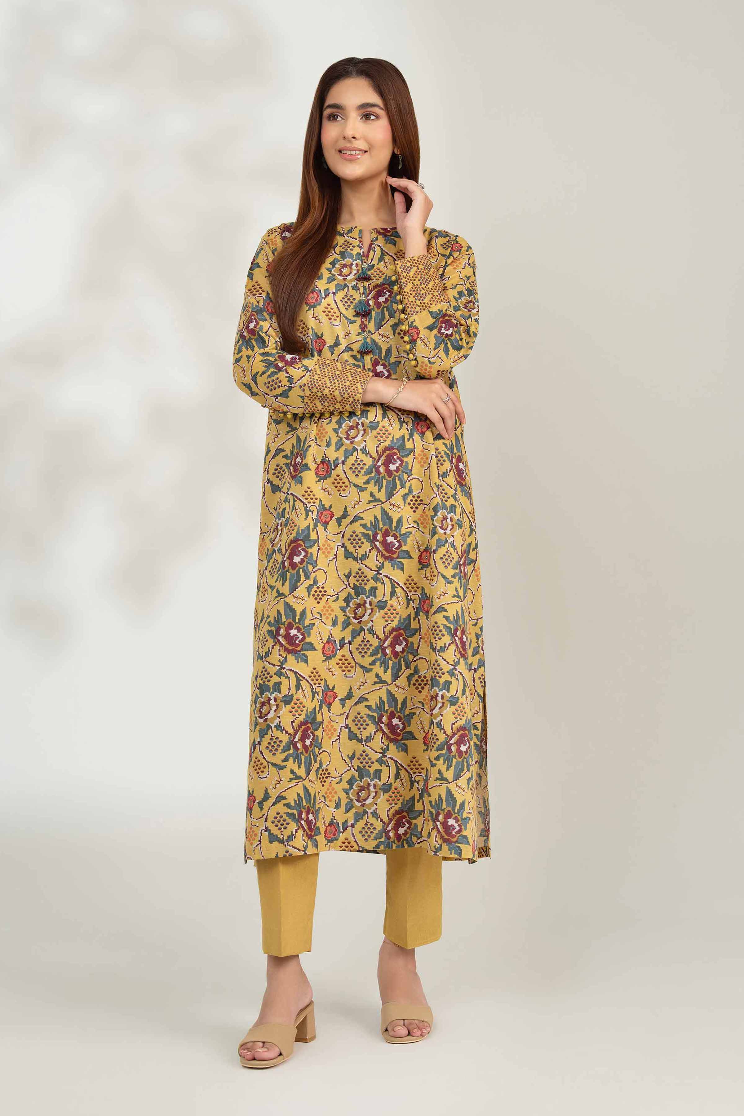 2 Piece - Printed Suit - 42502765 for Women - Unstitched Collection | Nishat | Shop Online