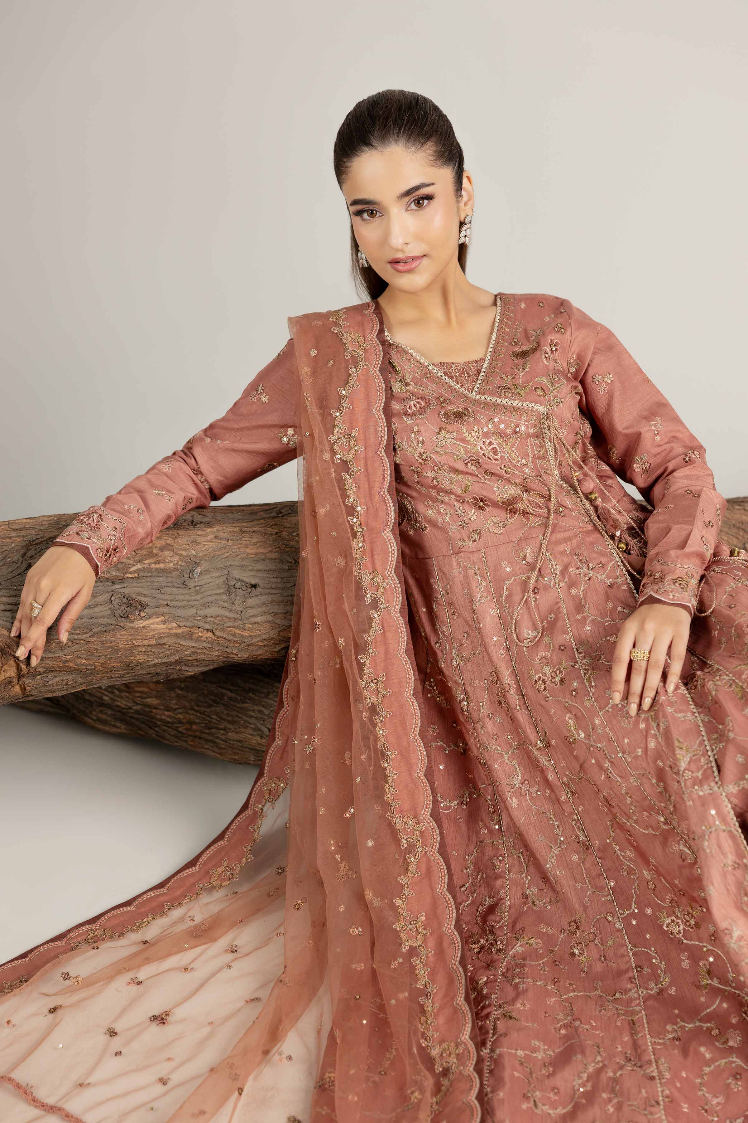 3 Piece - Embroidered Suit - 42502770 for Women - Unstitched Collection | Nishat | Shop Online