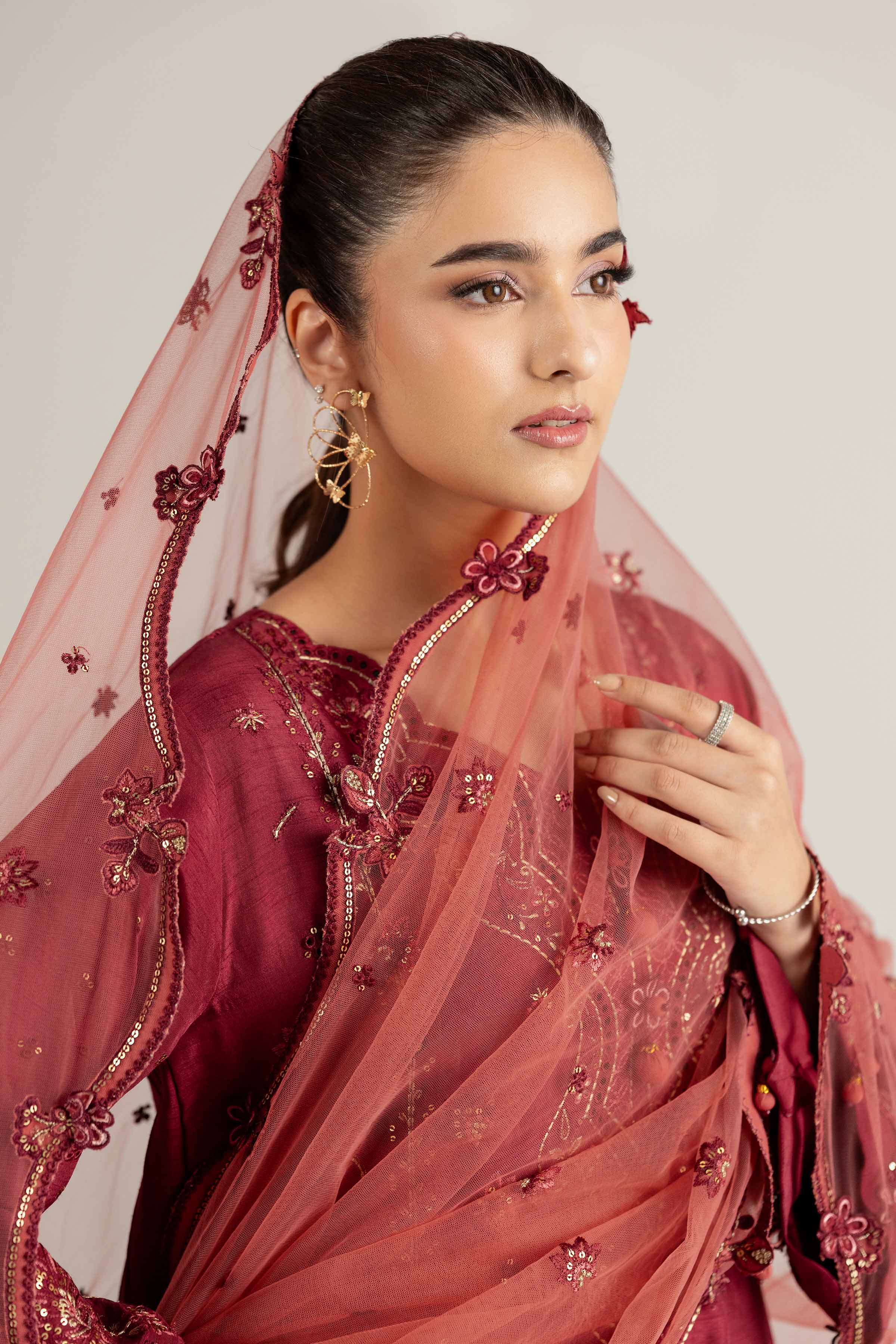 3 Piece - Embroidered Suit - 42502772 for Women - Unstitched Collection | Nishat | Shop Online