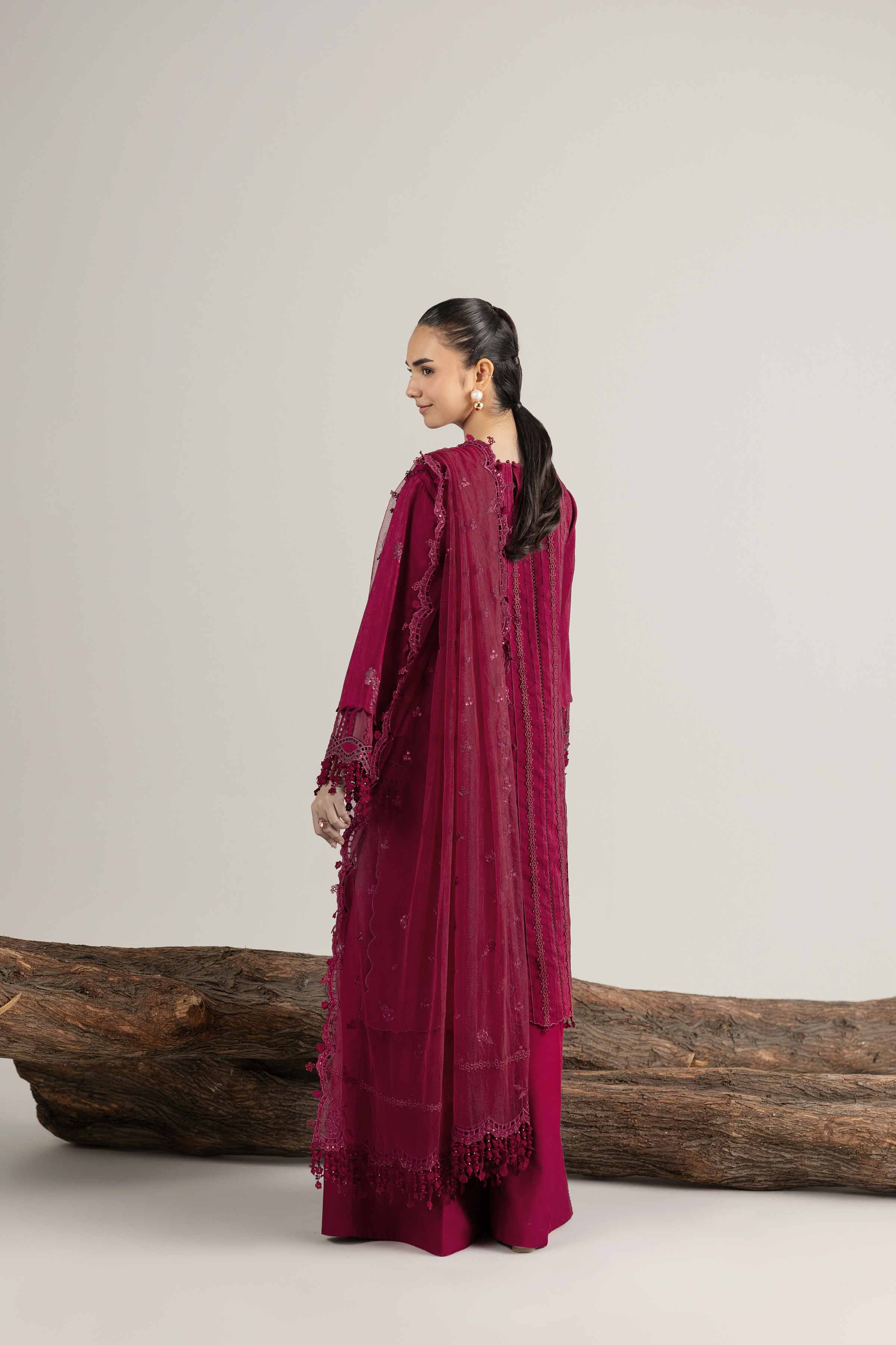 3 Piece - Embroidered Suit - 42502773 for Women - Unstitched Collection | Nishat | Shop Online