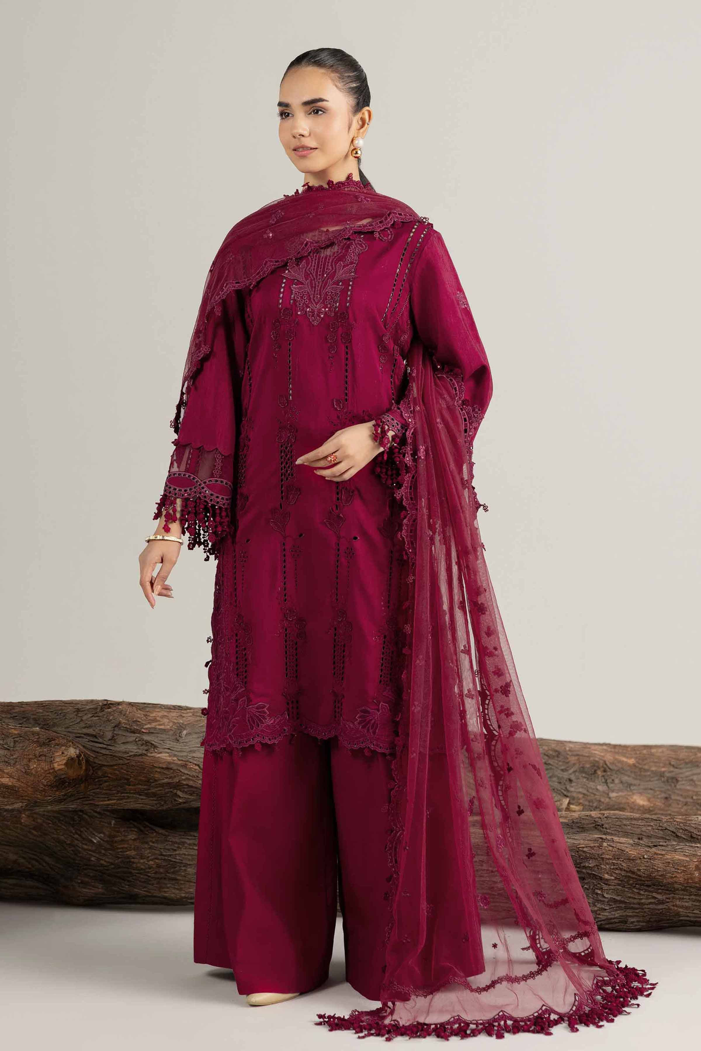 3 Piece - Embroidered Suit - 42502773 for Women - Unstitched Collection | Nishat | Shop Online