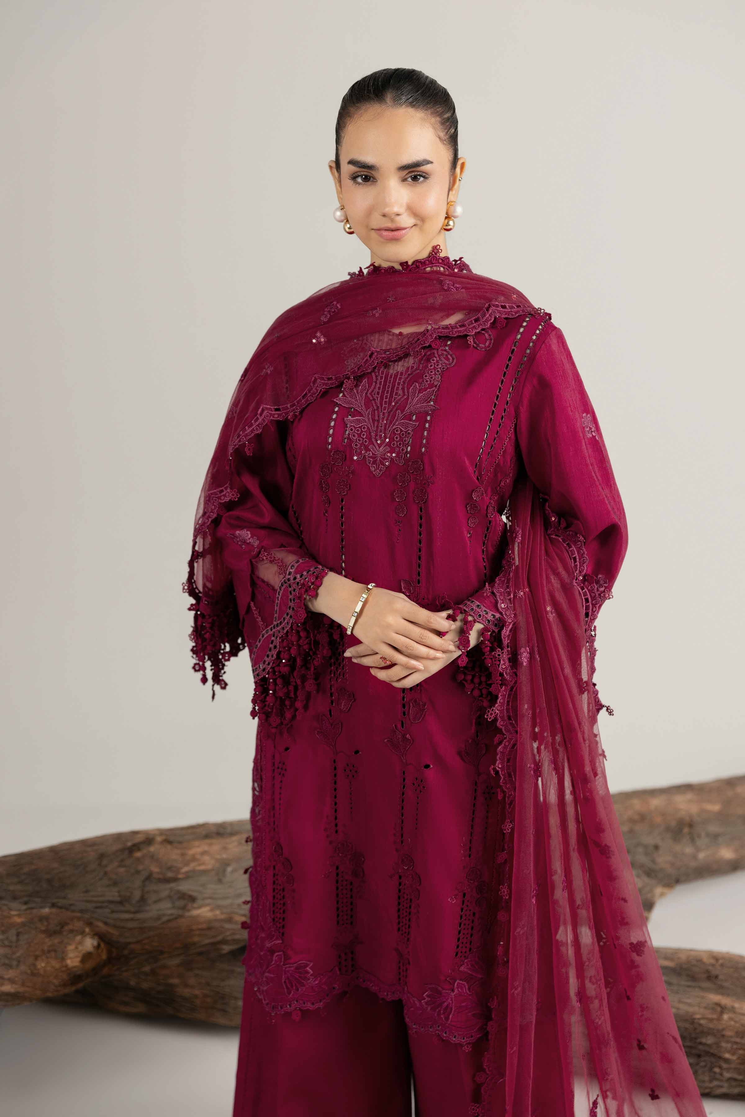 3 Piece - Embroidered Suit - 42502773 for Women - Unstitched Collection | Nishat | Shop Online