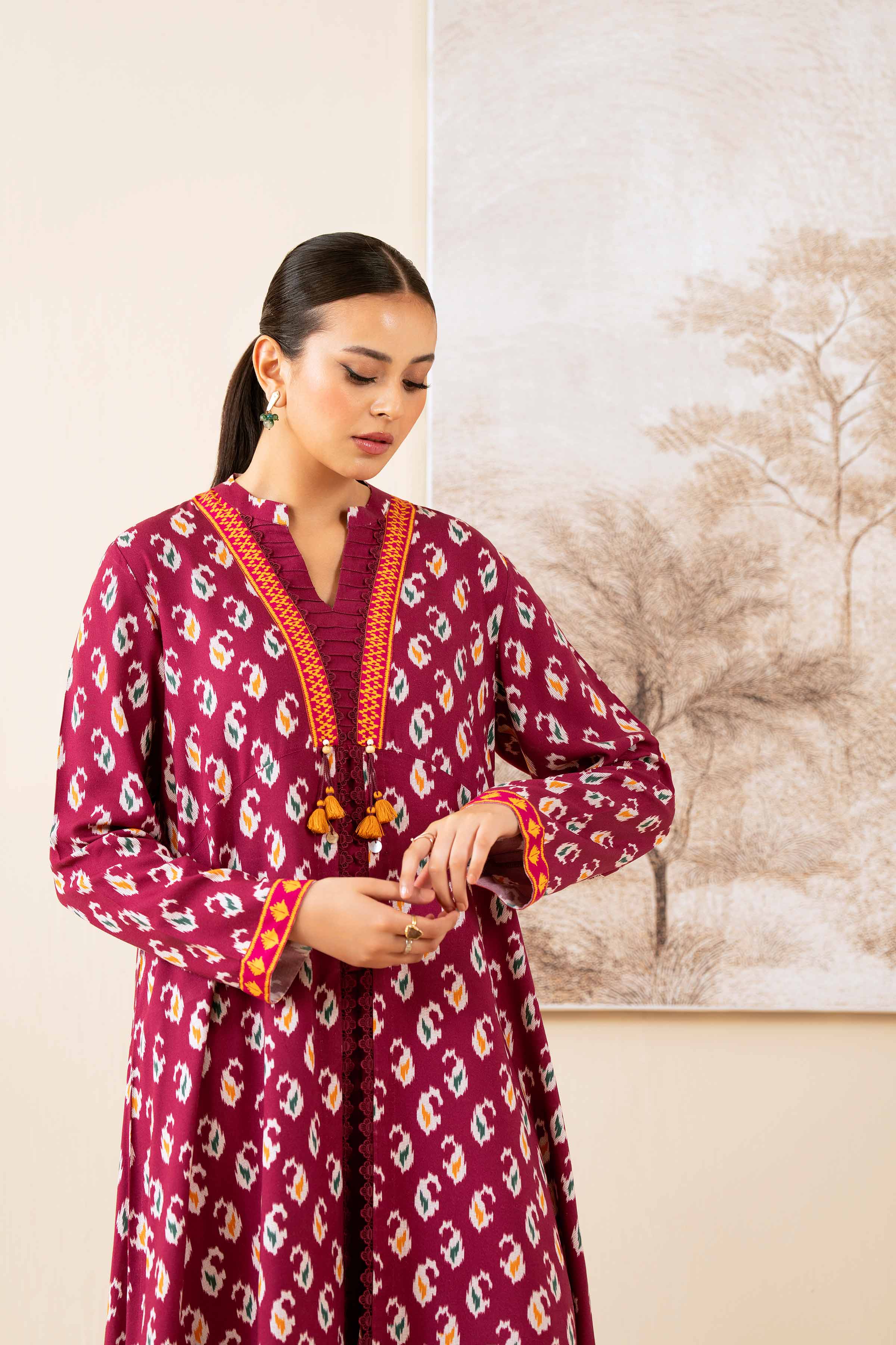 2 Piece - Printed Suit - 42502779 for Women - Unstitched Collection | Nishat | Shop Online