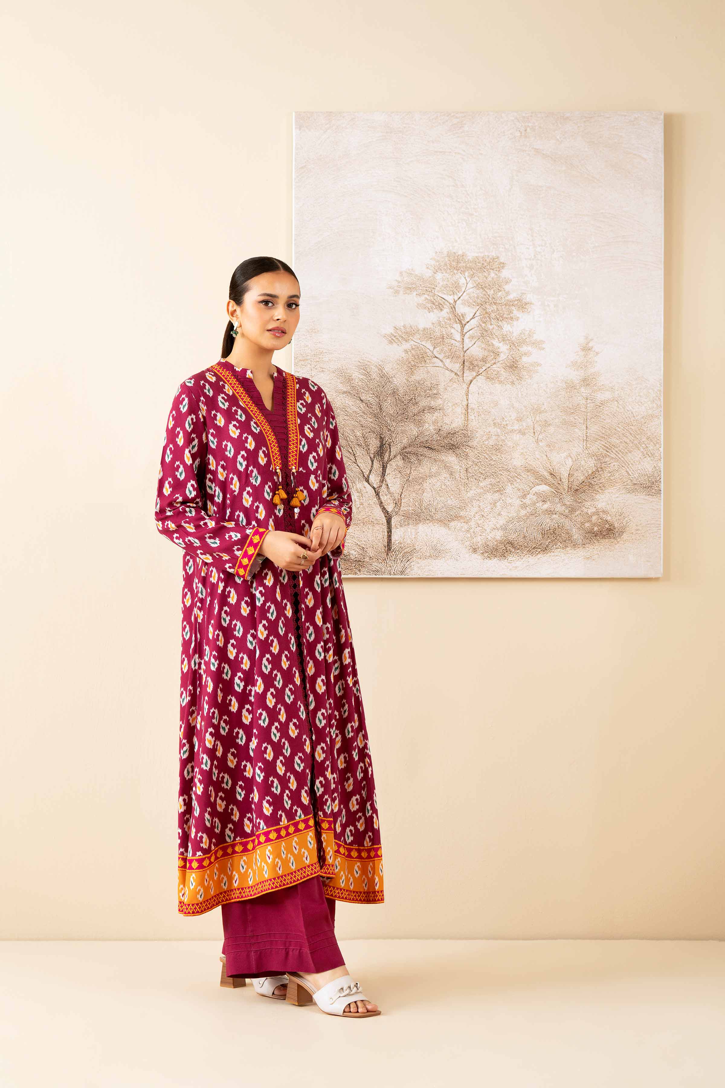 2 Piece - Printed Suit - 42502779 for Women - Unstitched Collection | Nishat | Shop Online