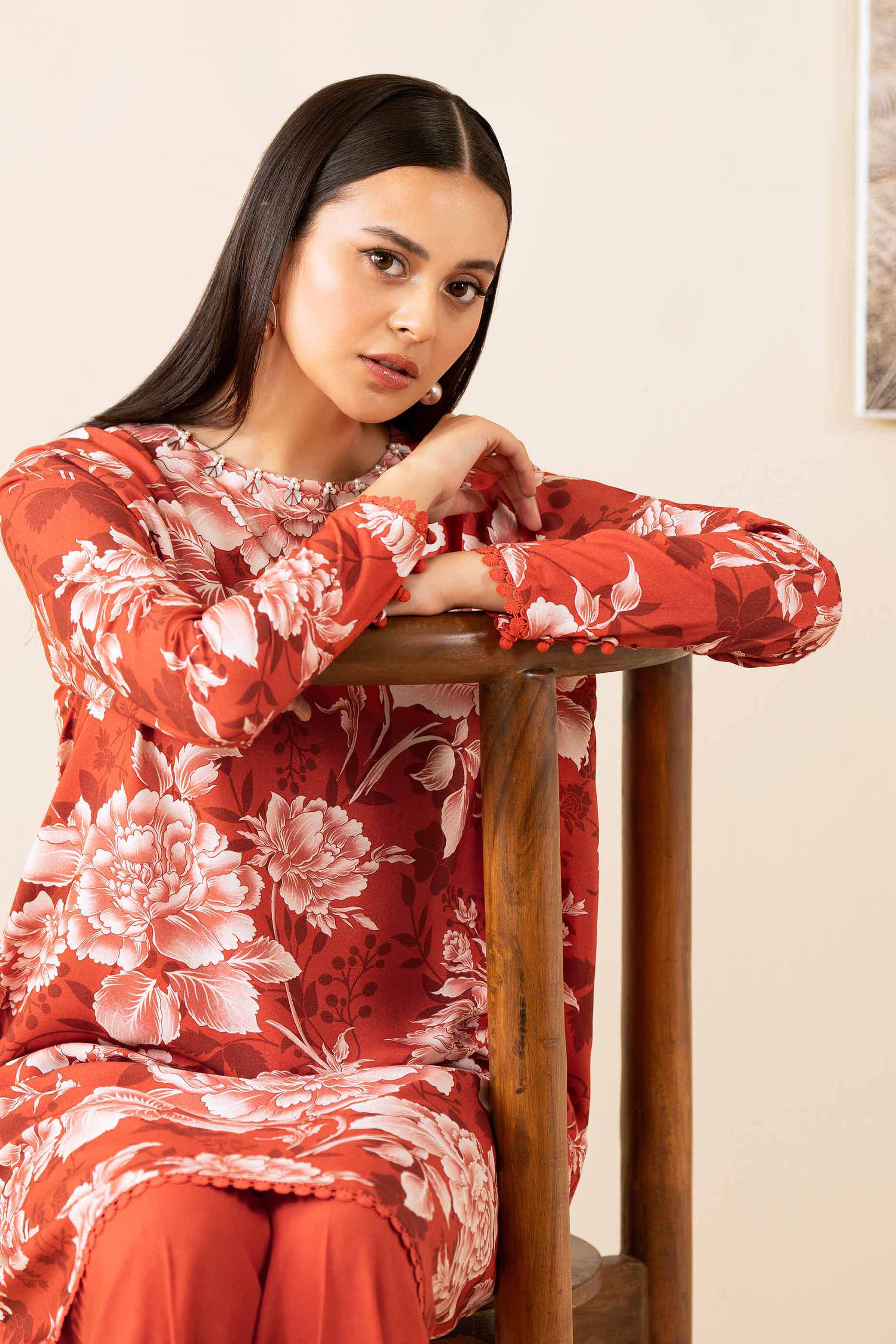 2 Piece - Printed Suit - 42502780 for Women - Unstitched Collection | Nishat | Shop Online