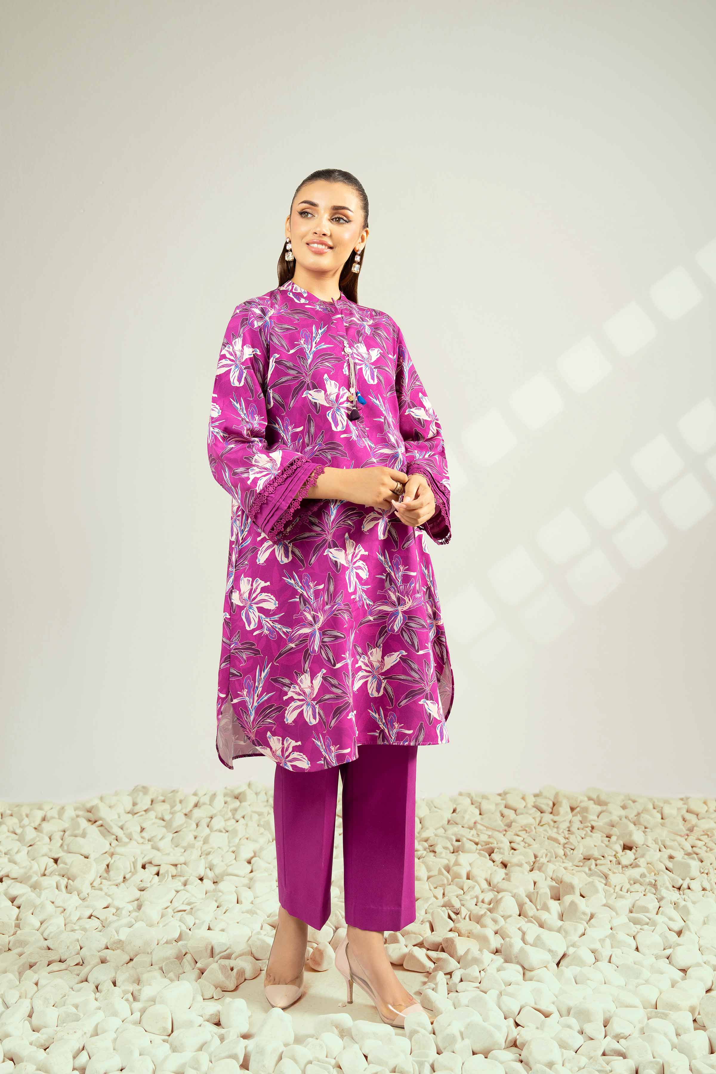 2 Piece - Printed Suit - 42502783 for Women - Unstitched Collection | Nishat | Shop Online