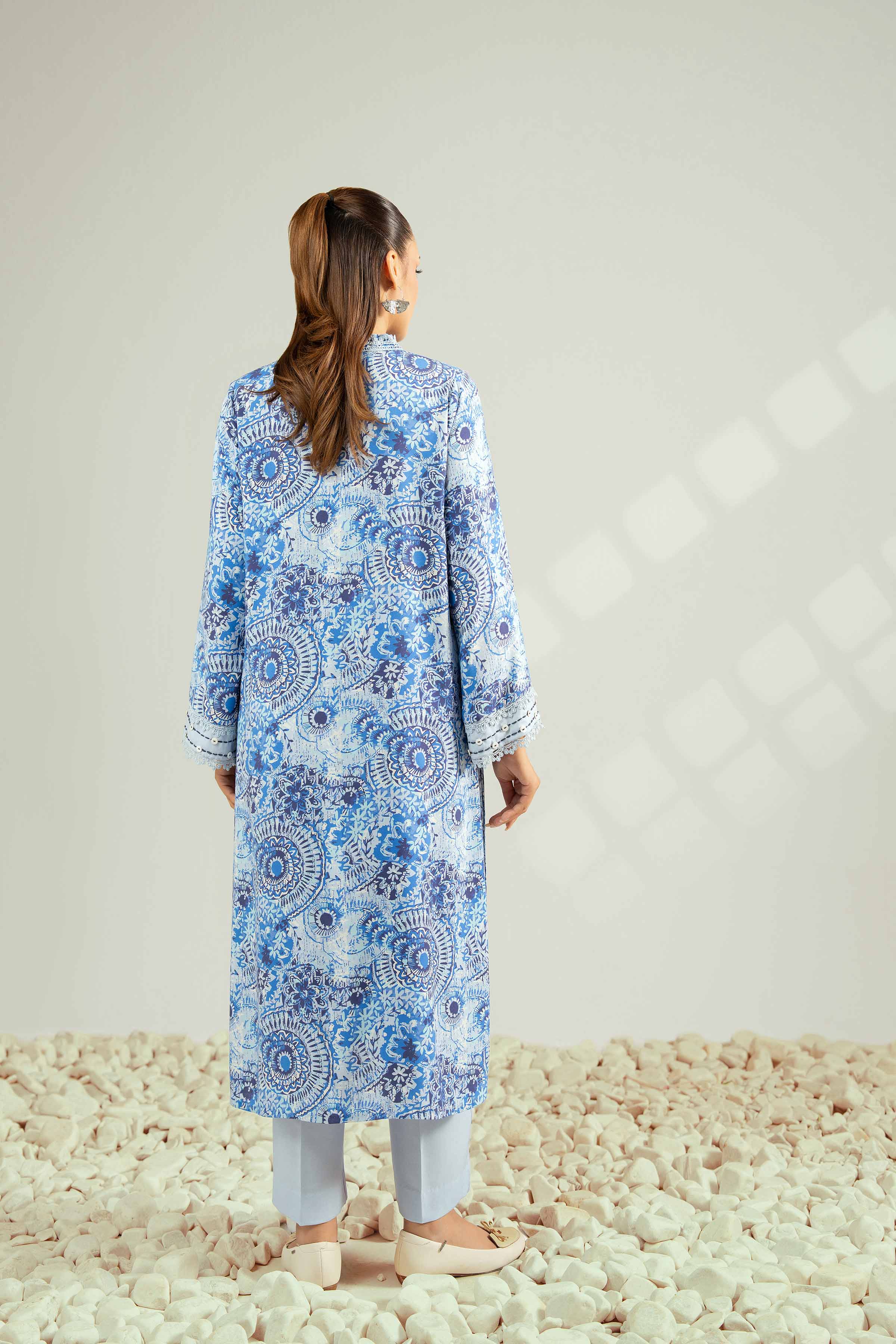 2 Piece - Printed Suit - 42502785 for Women - Unstitched Collection | Nishat | Shop Online