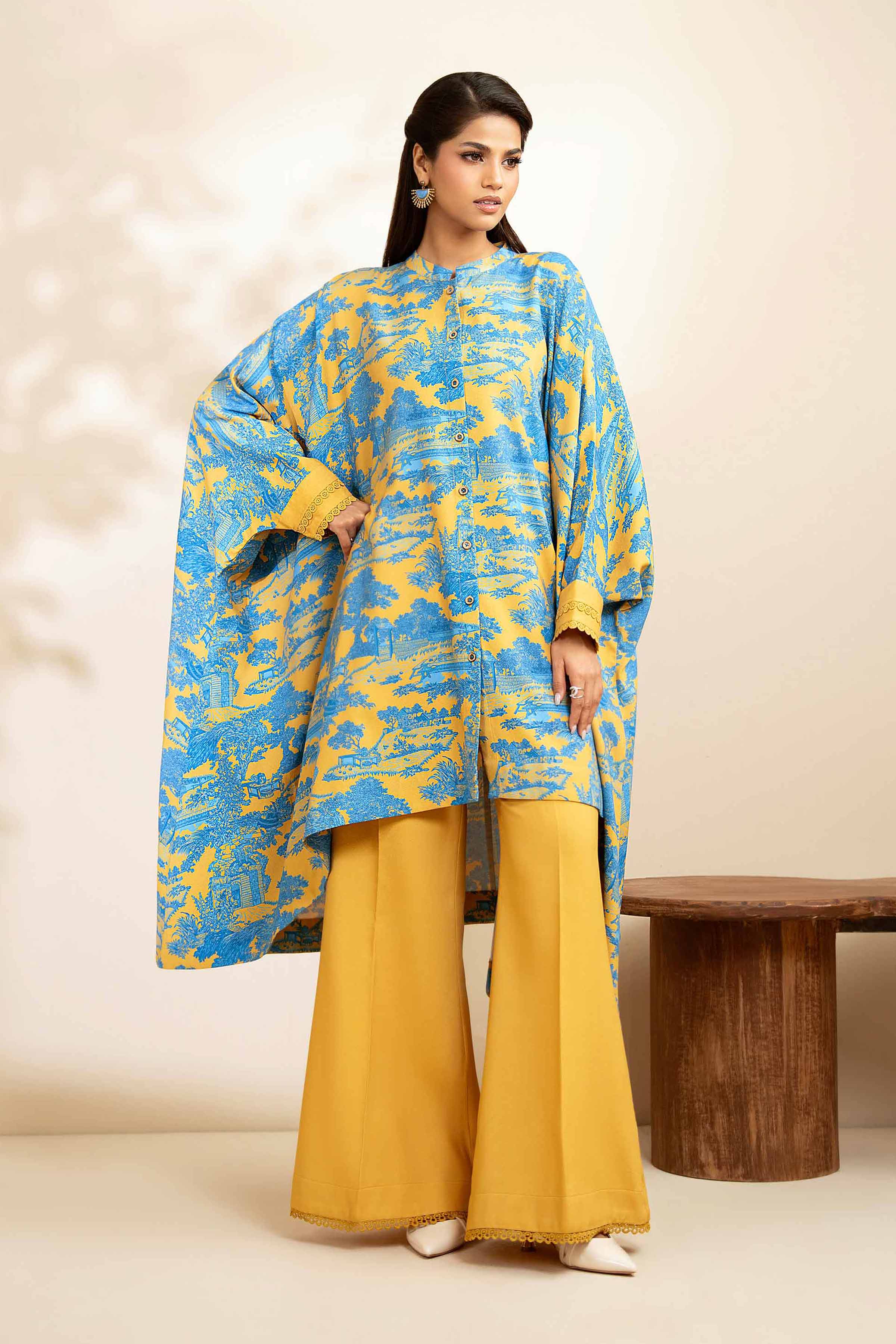2 Piece - Printed Suit - 42502788 for Women - Unstitched Collection | Nishat | Shop Online