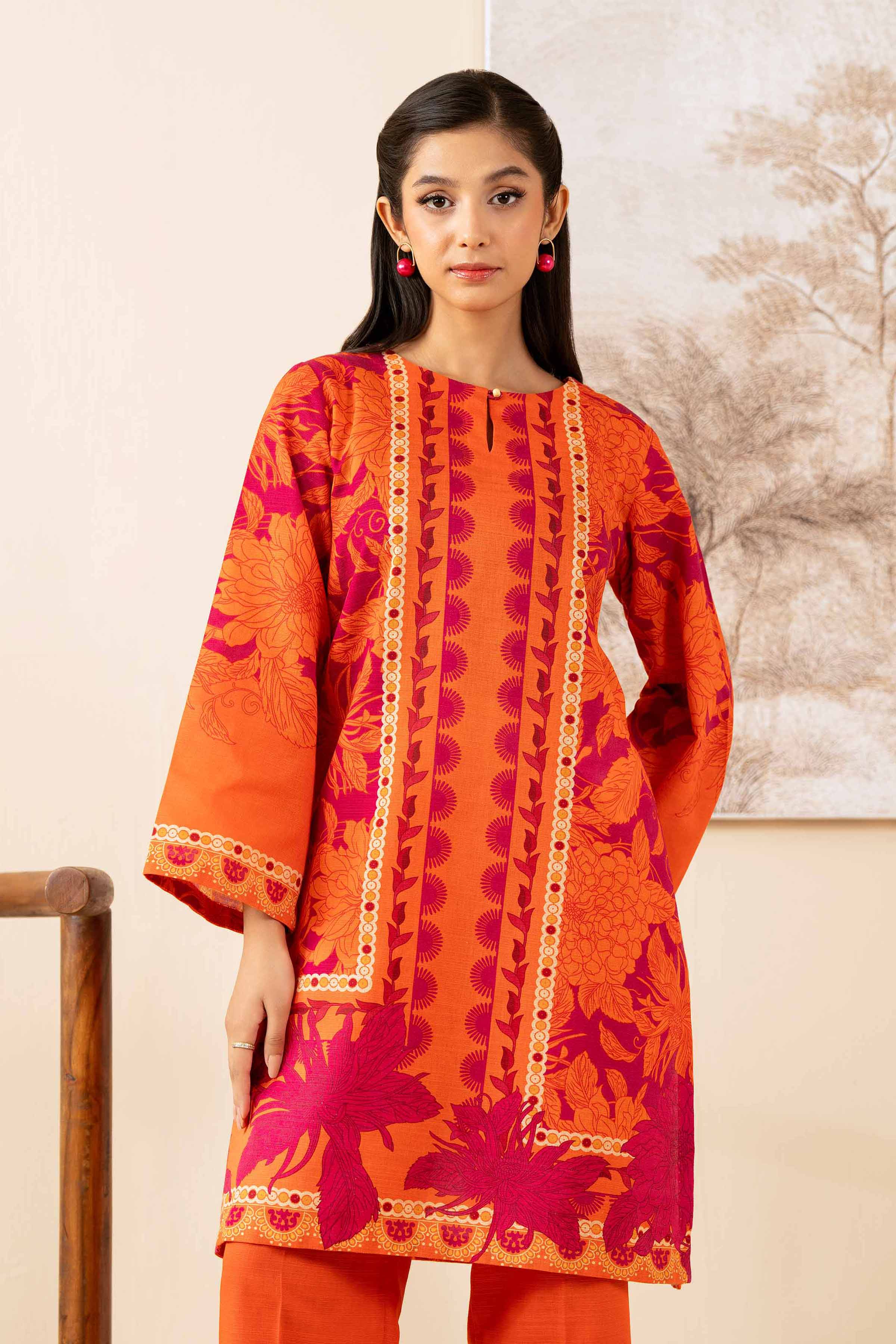2 Piece - Digital Printed Suit - 42502792 for Women - Unstitched Collection | Nishat | Shop Online