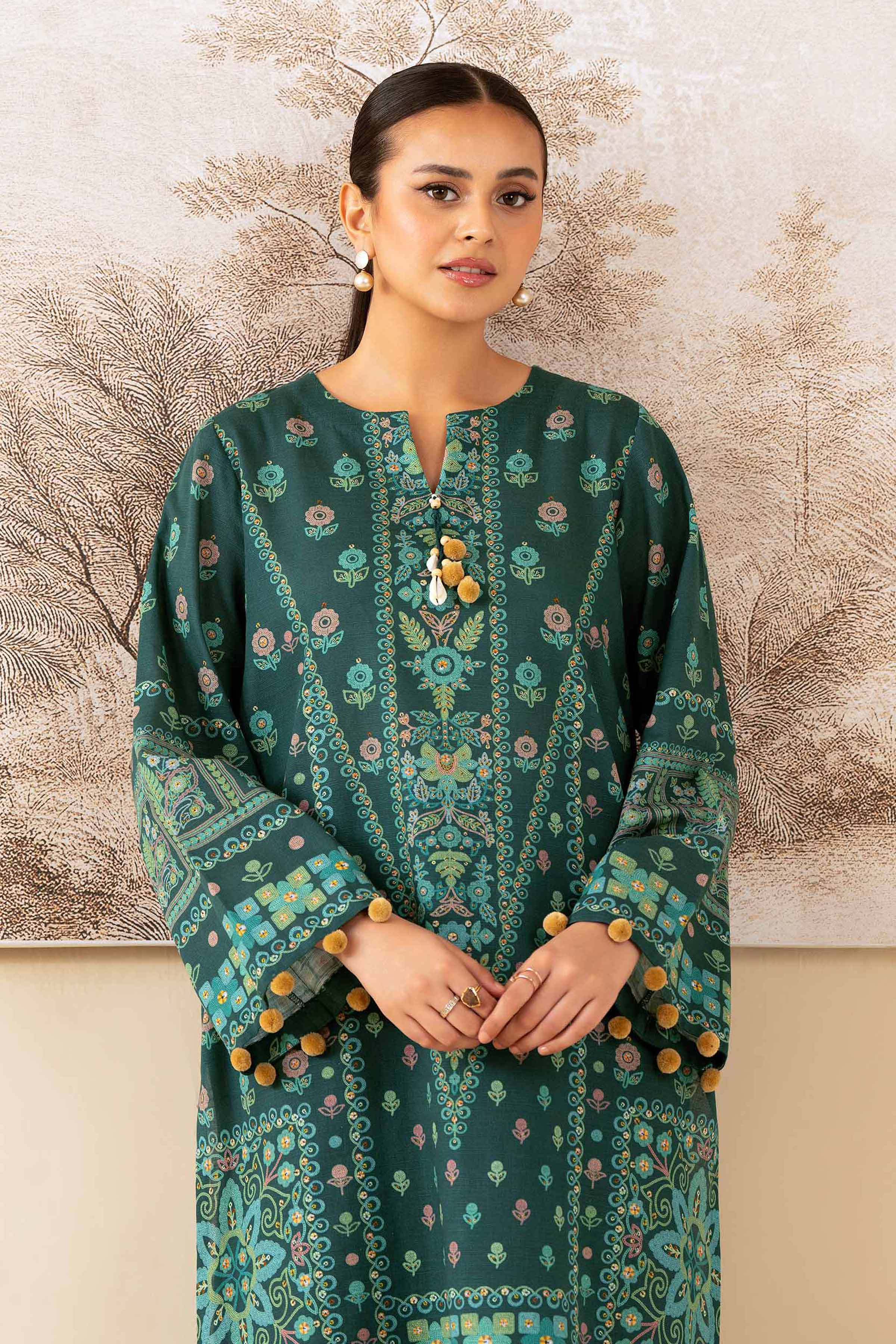 2 Piece - Digital Printed Suit - 42502793 for Women - Unstitched Collection | Nishat | Shop Online