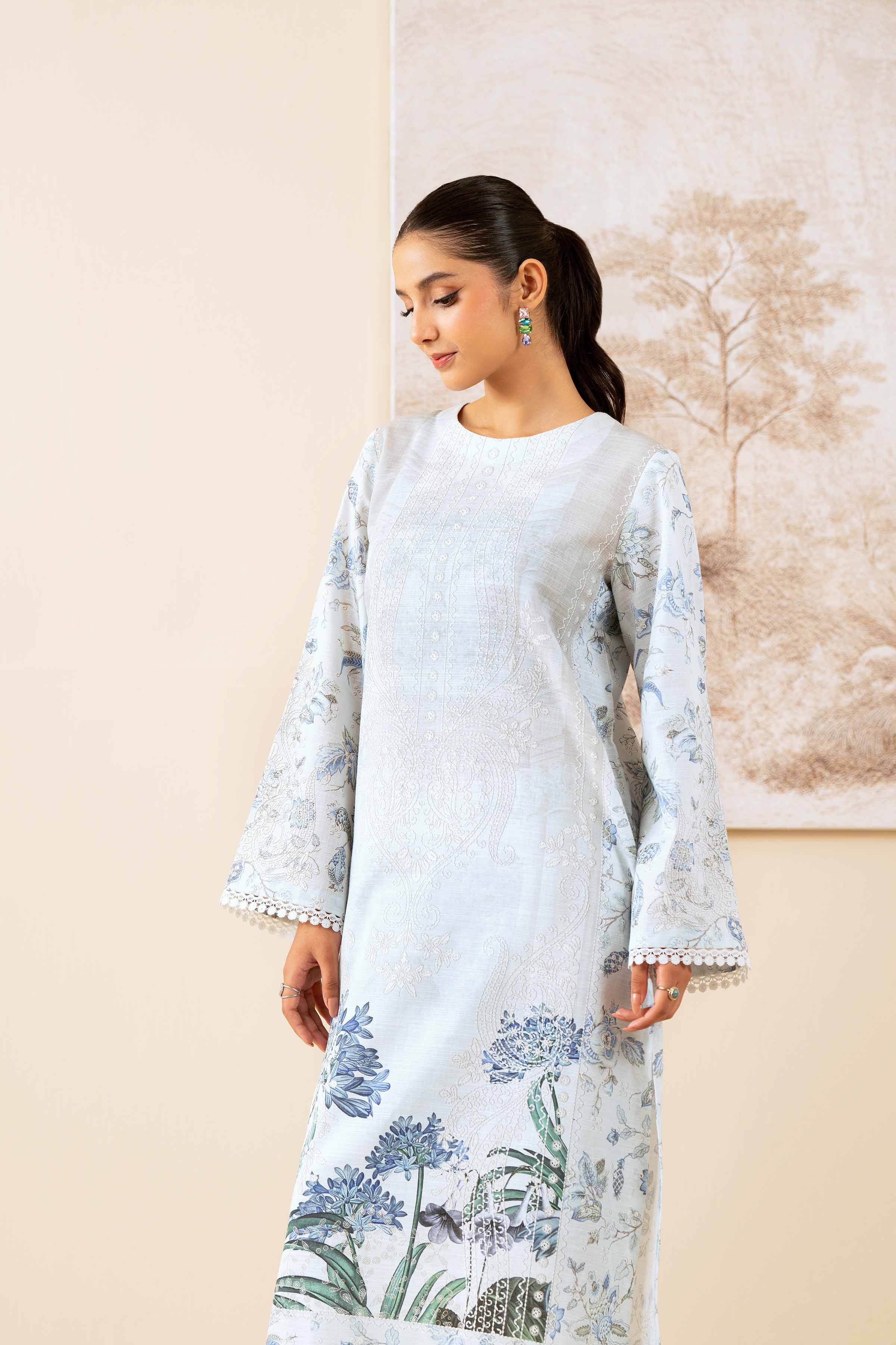 2 Piece - Digital Printed Suit - 42502796 for Women - Unstitched Collection | Nishat | Shop Online