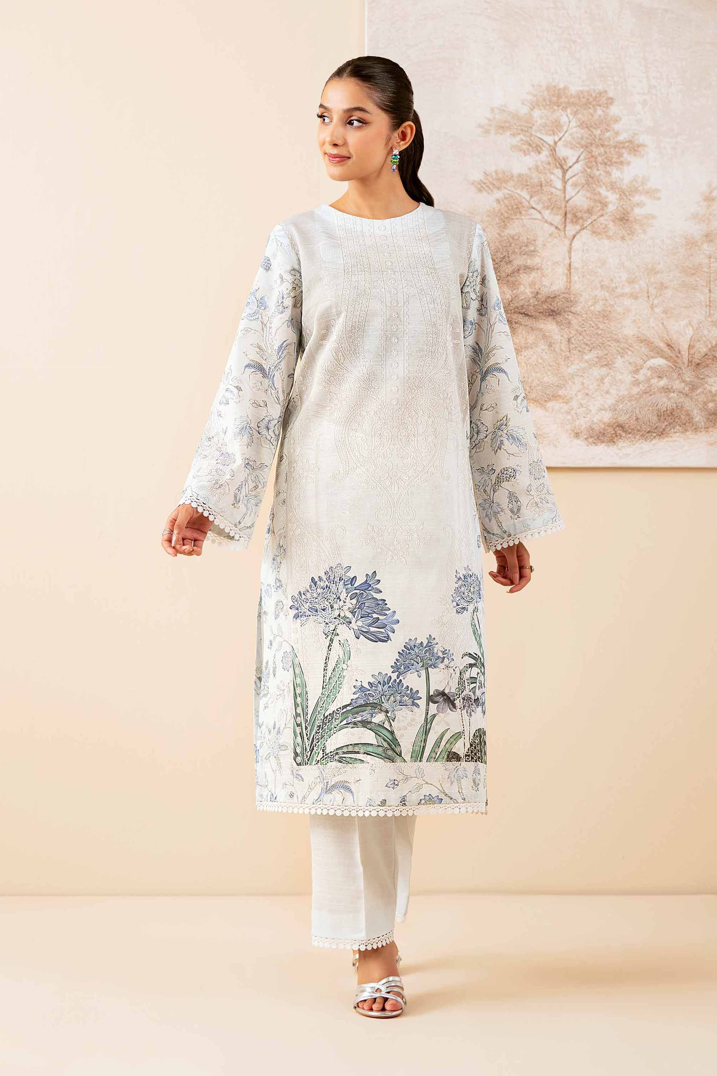 2 Piece - Digital Printed Suit - 42502796 for Women - Unstitched Collection | Nishat | Shop Online