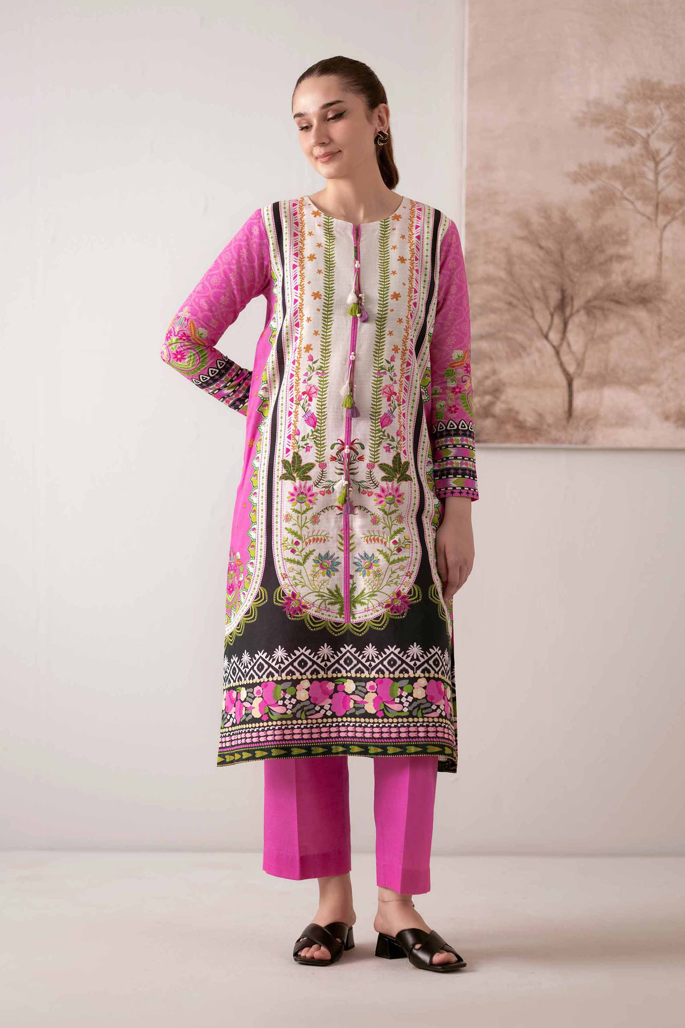 2 Piece - Digital Printed Suit - 42502797 for Women - Unstitched Collection | Nishat | Shop Online
