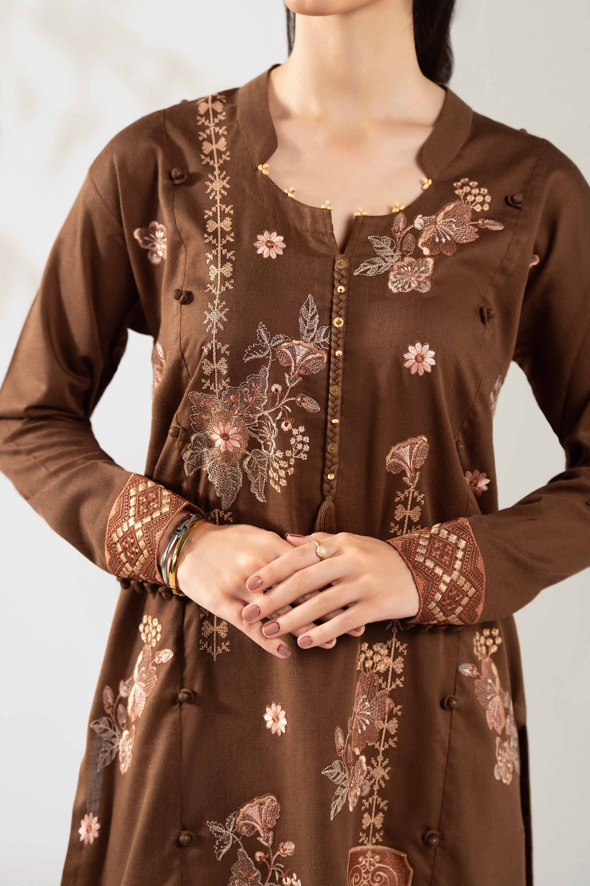 2 Piece - Embroidered Suit - 42502799 for Women - Unstitched Collection | Nishat | Shop Online