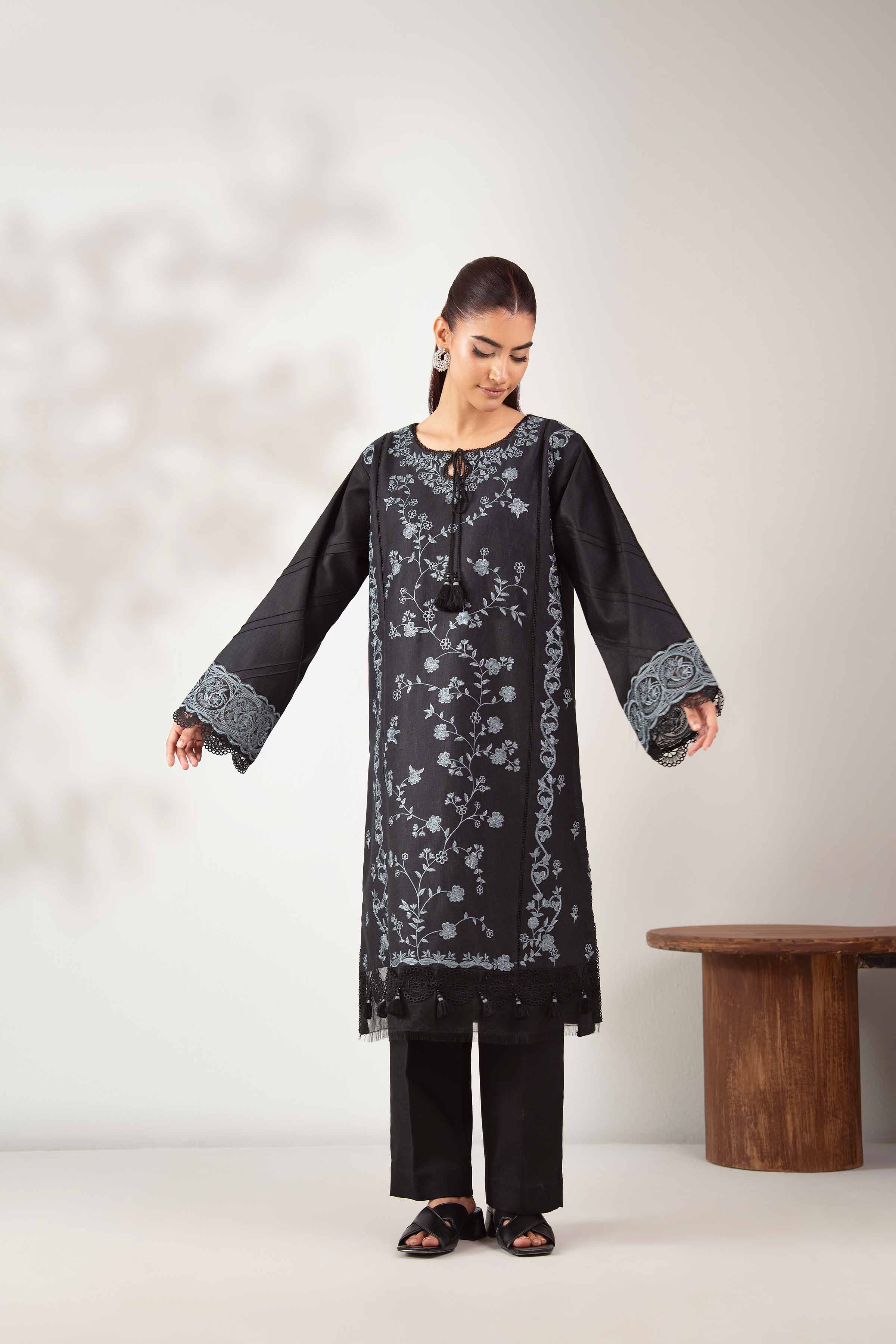 2 Piece - Embroidered Suit - 42502801 for Women - Unstitched Collection | Nishat | Shop Online