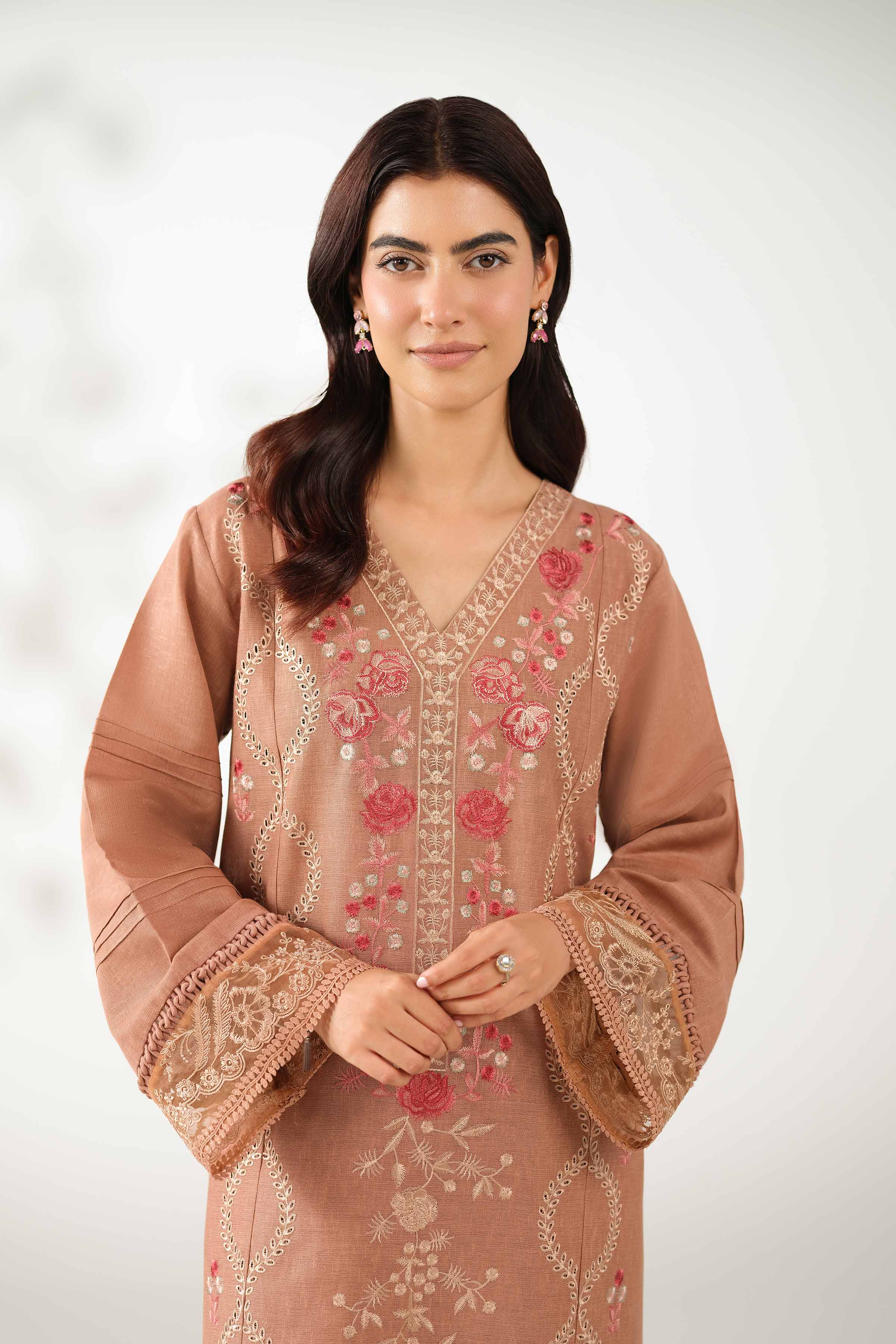 2 Piece - Embroidered Suit - 42502803 for Women - Unstitched Collection | Nishat | Shop Online