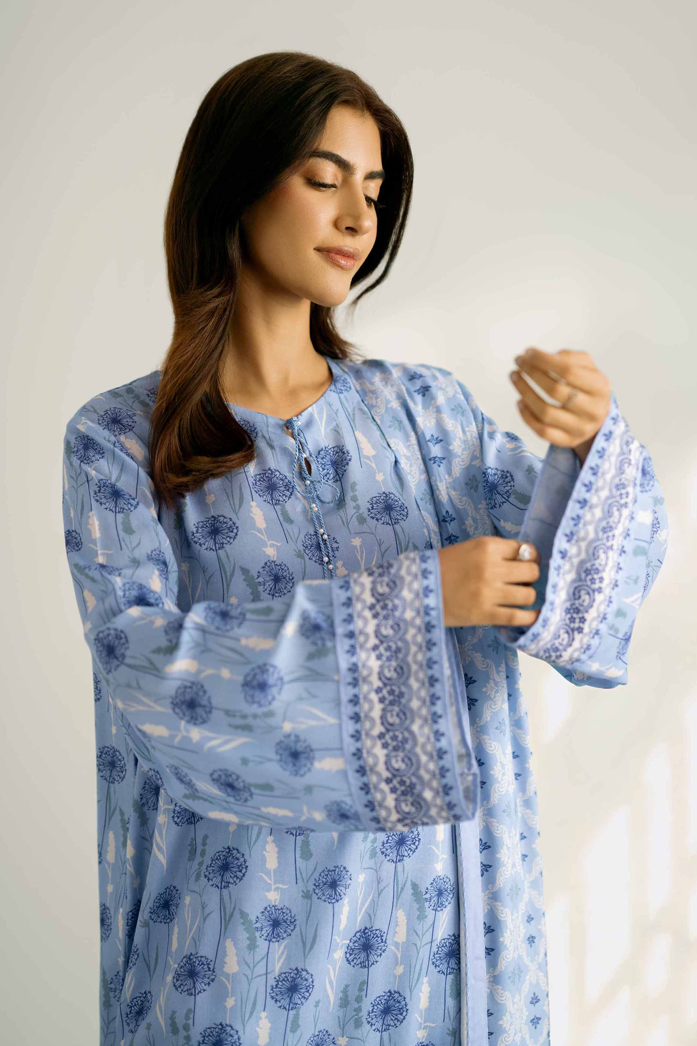 3 Piece - Printed Suit - 42502833 for Women - Unstitched Collection | Nishat | Shop Online