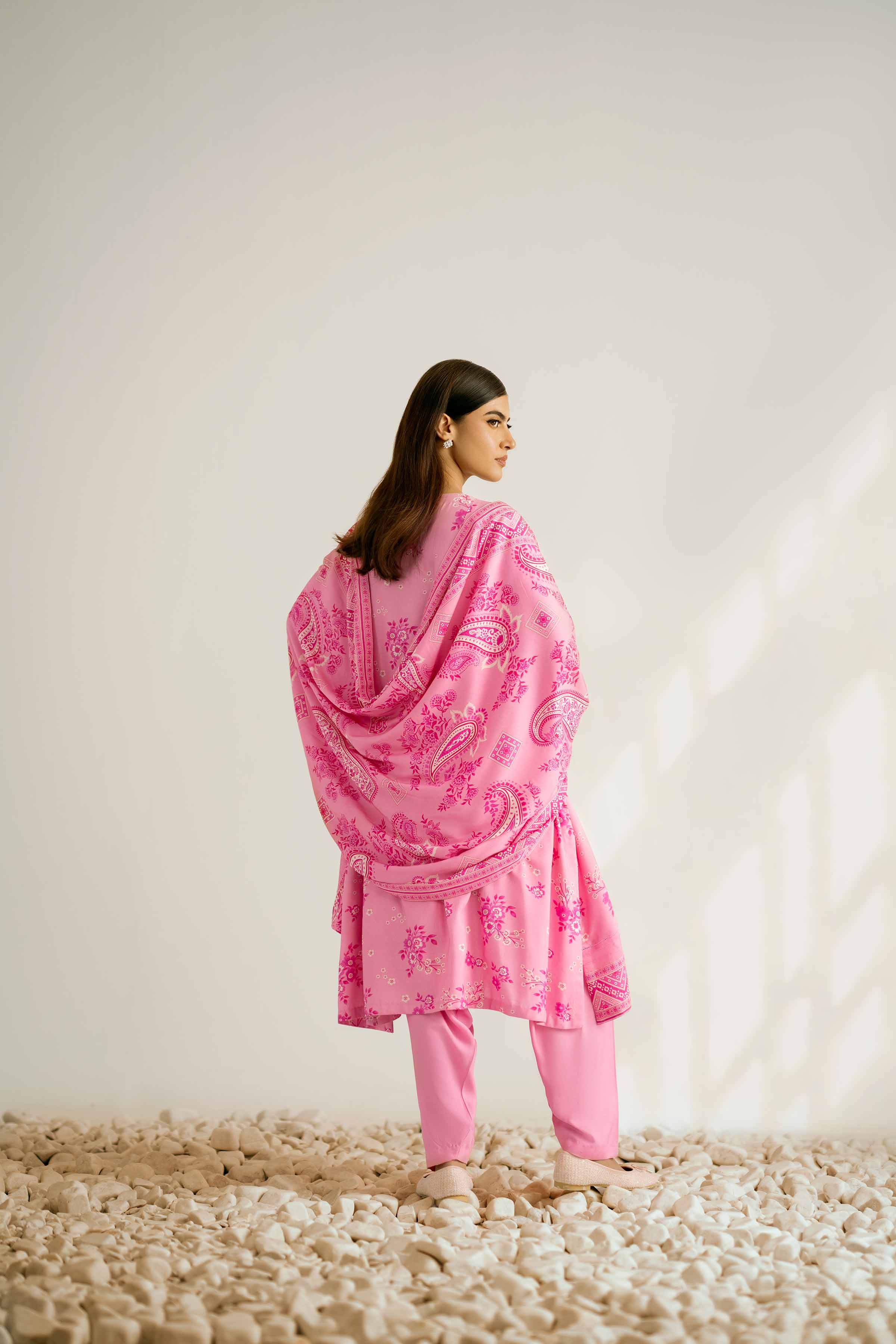 3 Piece - Printed Suit - 42502834 for Women - Unstitched Collection | Nishat | Shop Online