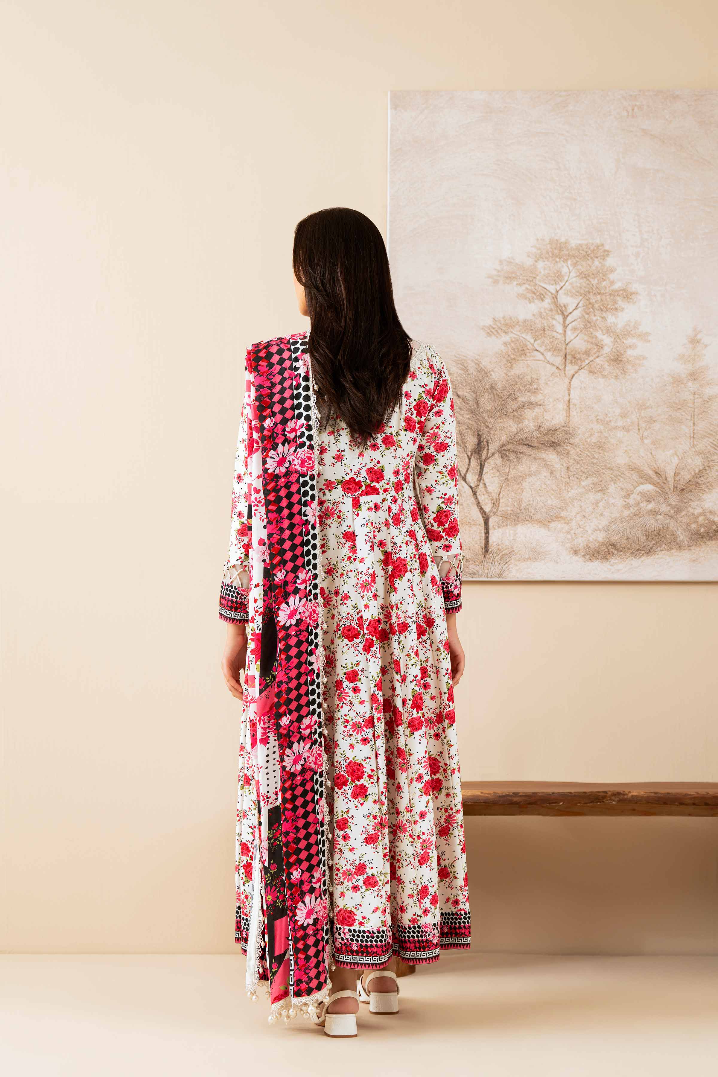 3 Piece - Printed Suit - 42502837 for Women - Unstitched Collection | Nishat | Shop Online