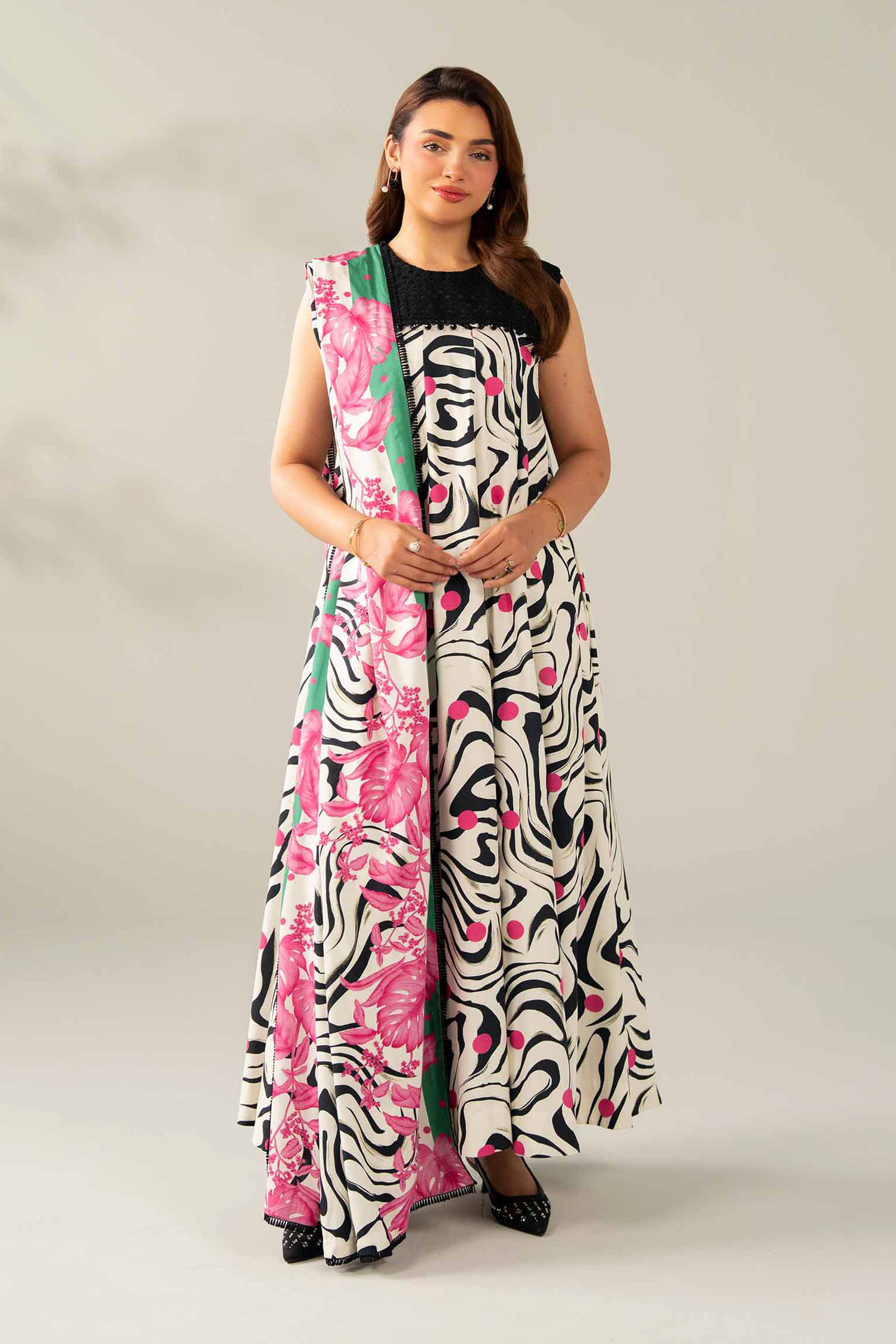 3 Piece - Printed Suit - 42502838 for Women - Unstitched Collection | Nishat | Shop Online