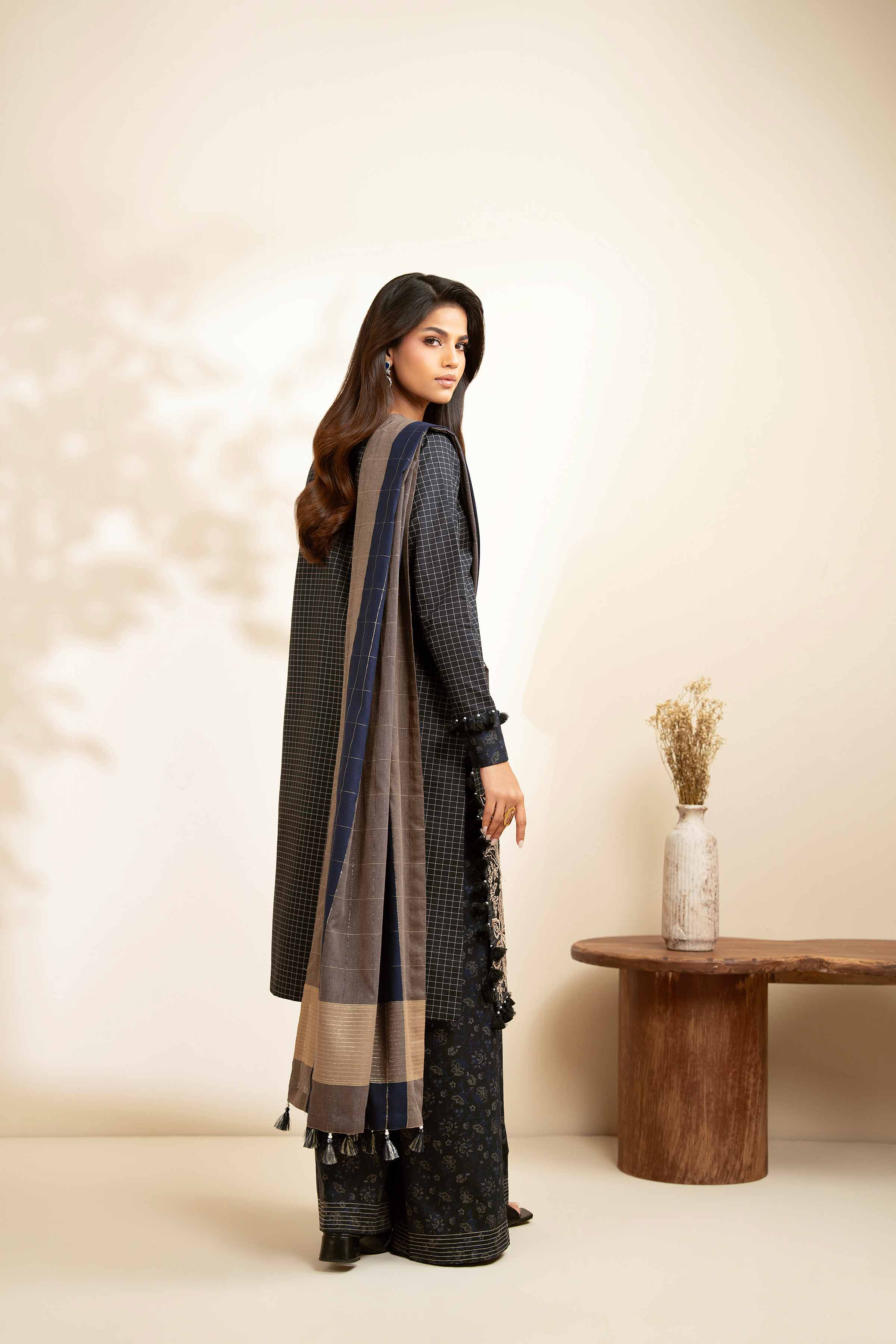 3 Piece - Printed Embroidered Suit - 42502841 for Women - Unstitched Collection | Nishat | Shop Online