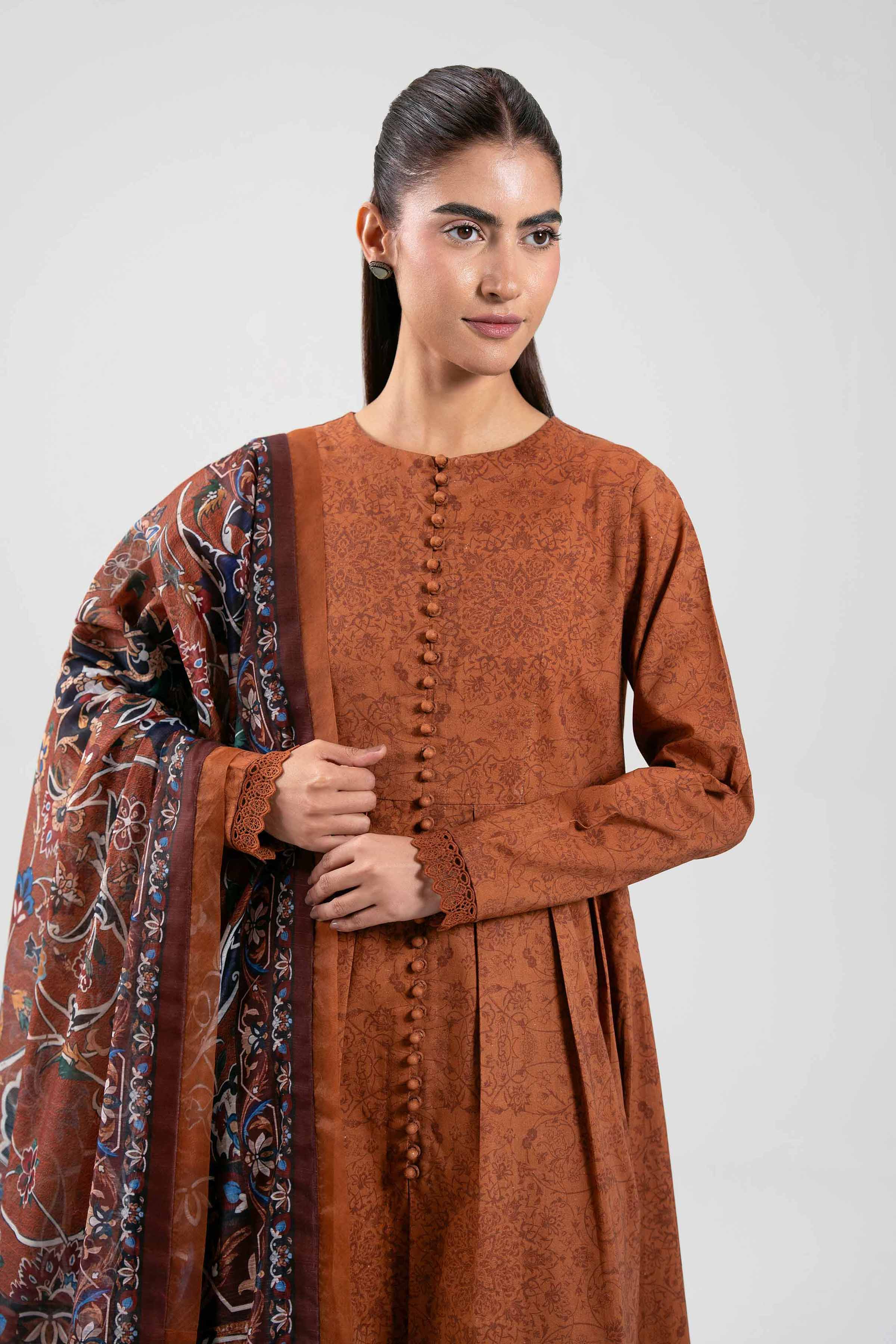 3 Piece - Digital Printed Suit - 42502864