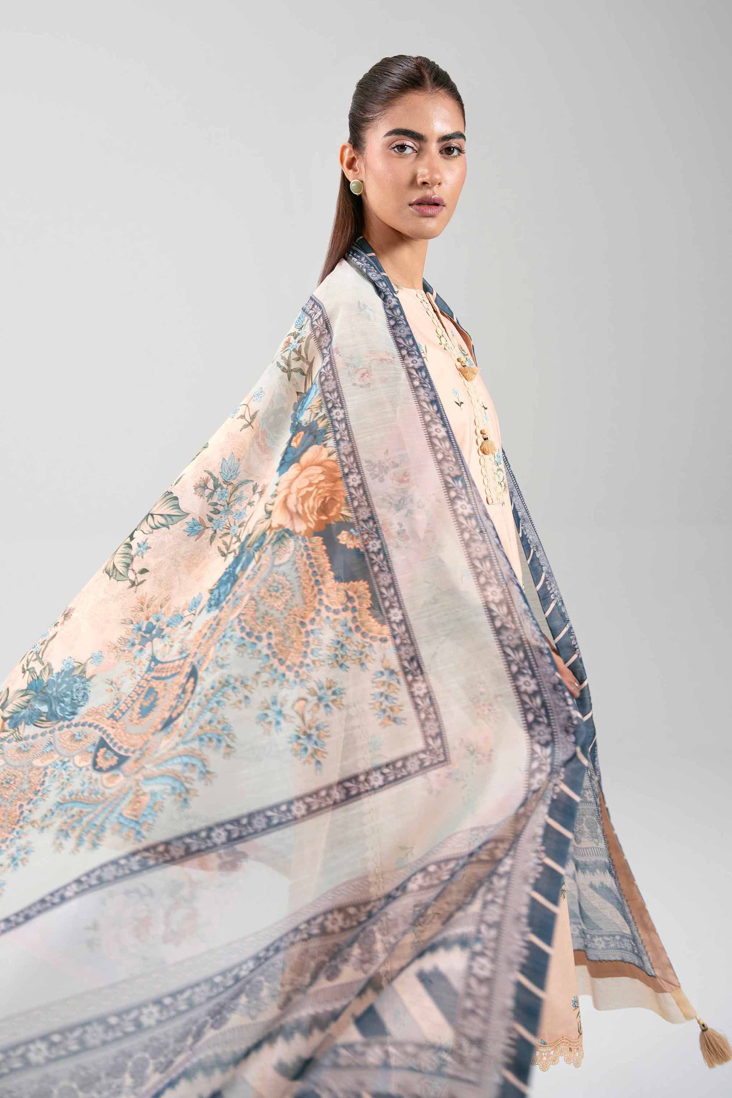 3 Piece - Digital Printed Suit - 42502865