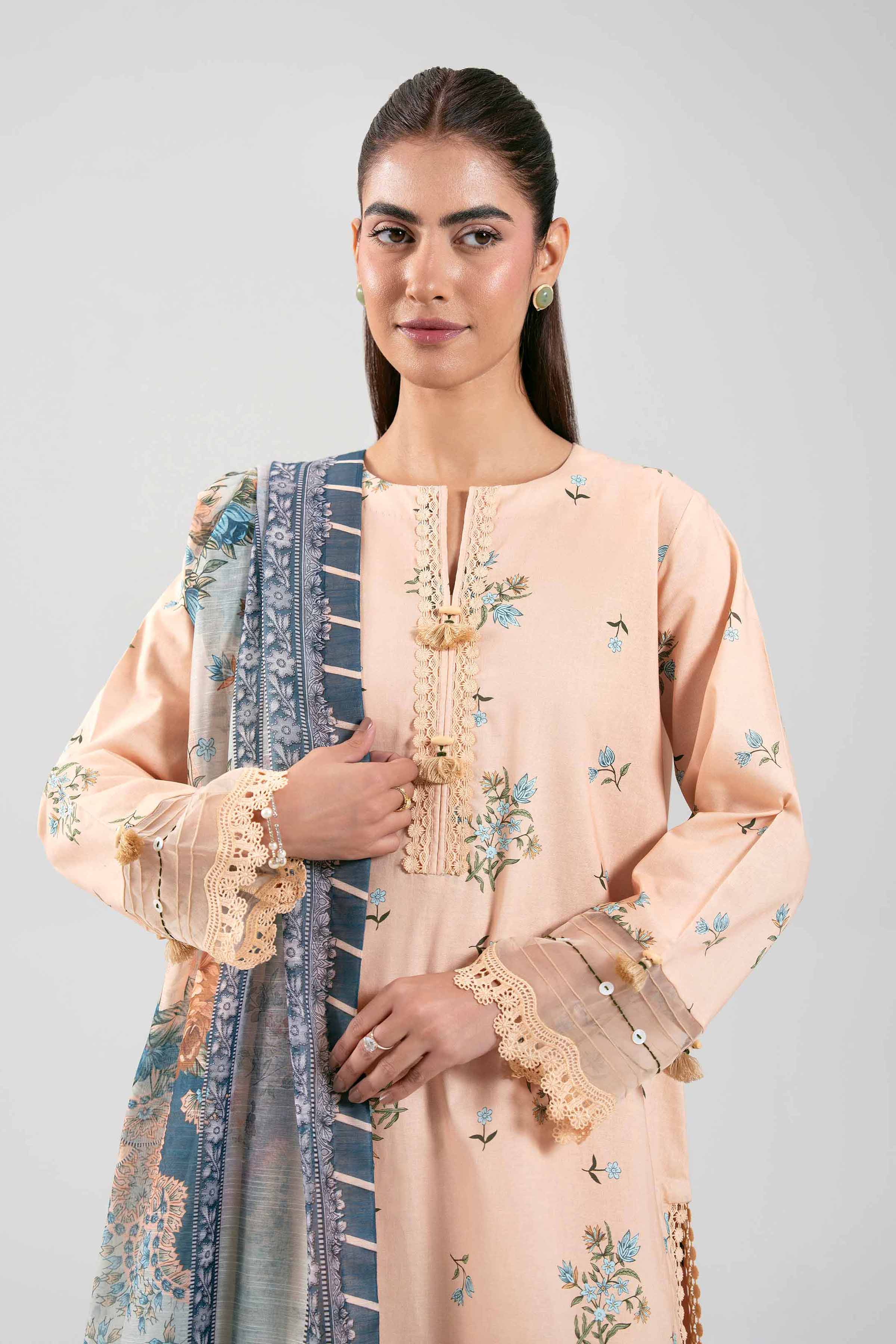 3 Piece - Digital Printed Suit - 42502865