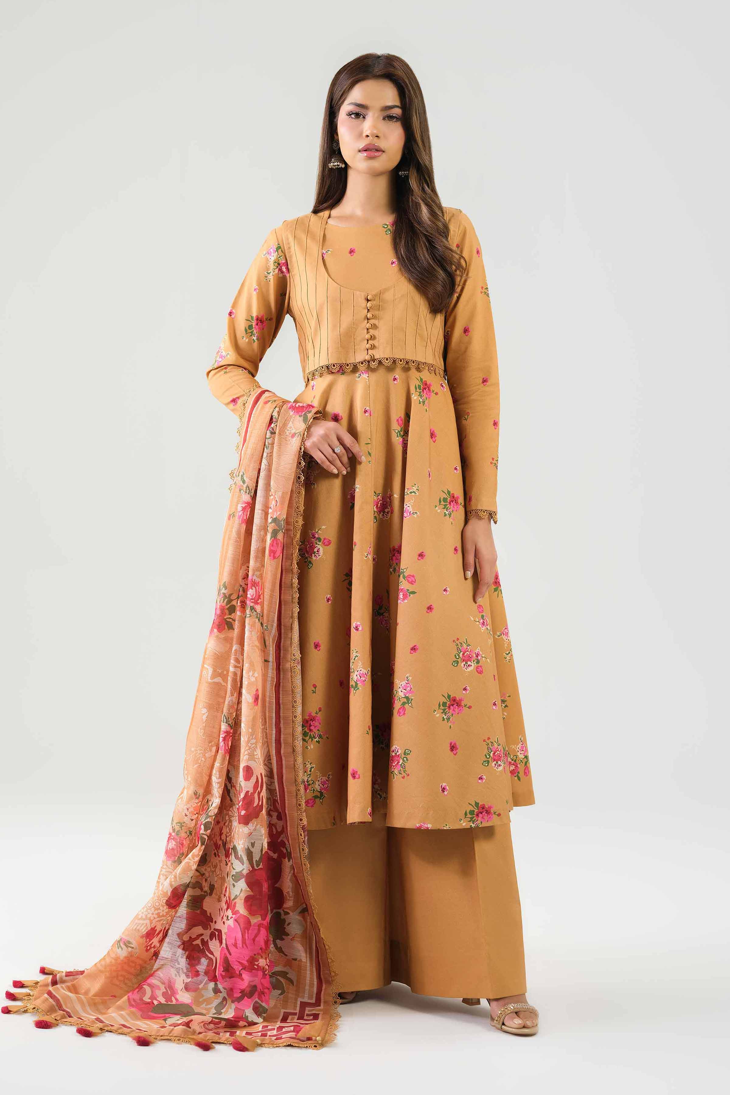 3 Piece - Digital Printed Suit - 42502866 for Women - Unstitched Collection | Nishat | Shop Online