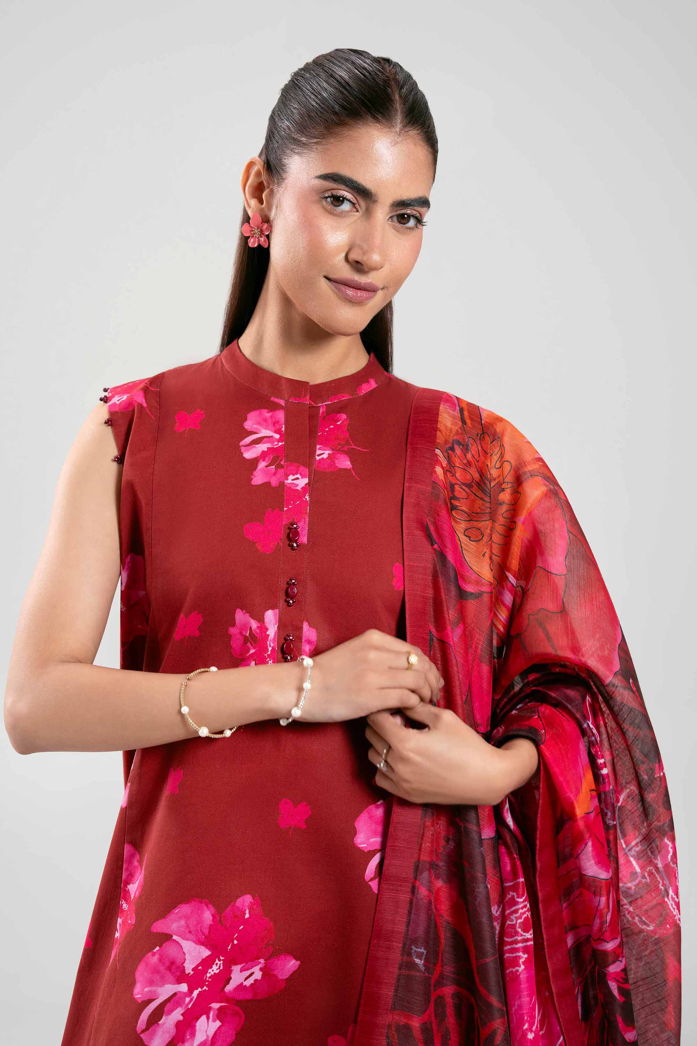 3 Piece - Digital Printed Suit - 42502868