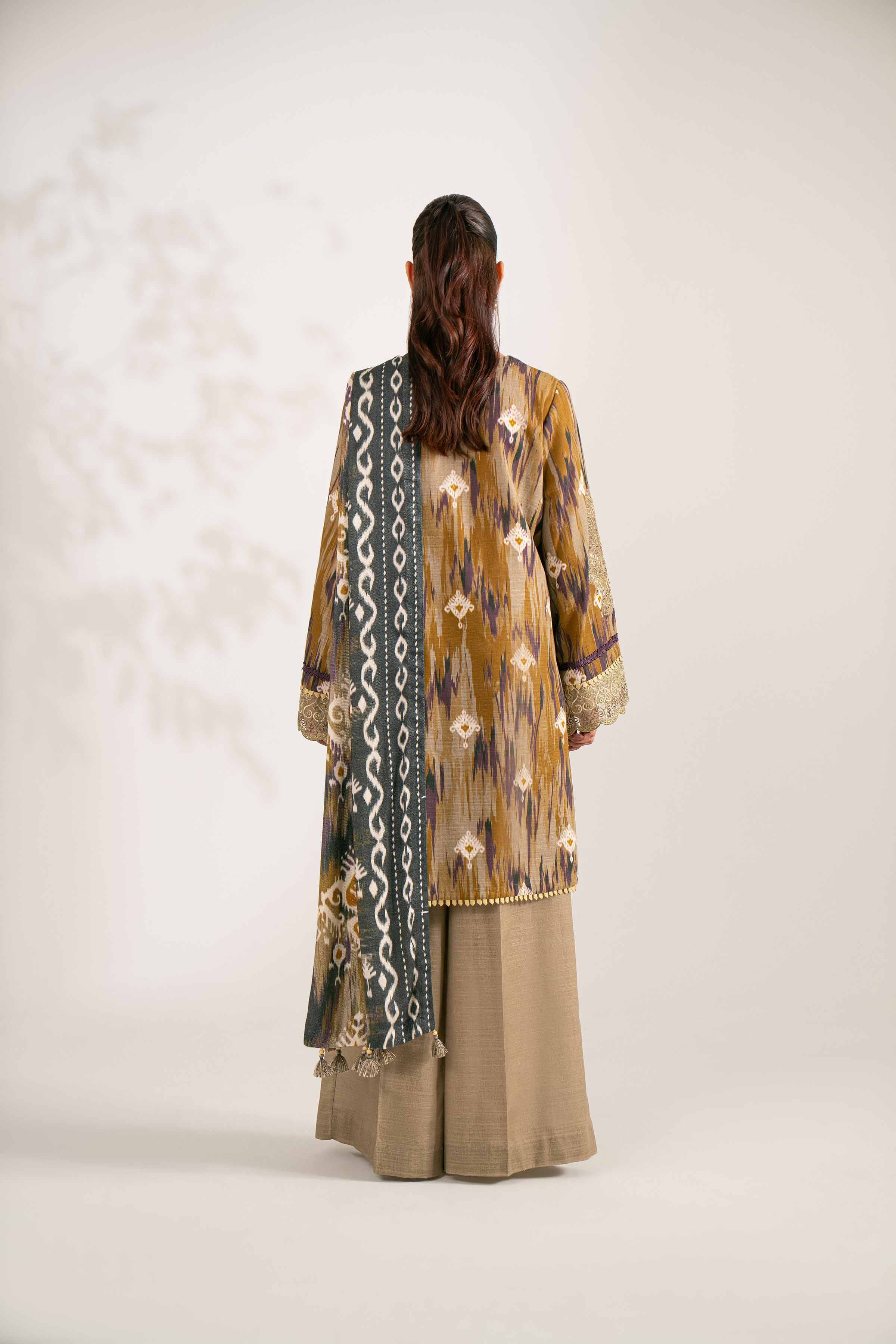 3 Piece - Printed Embroidered Suit - 42502869 for Women - Unstitched Collection | Nishat | Shop Online