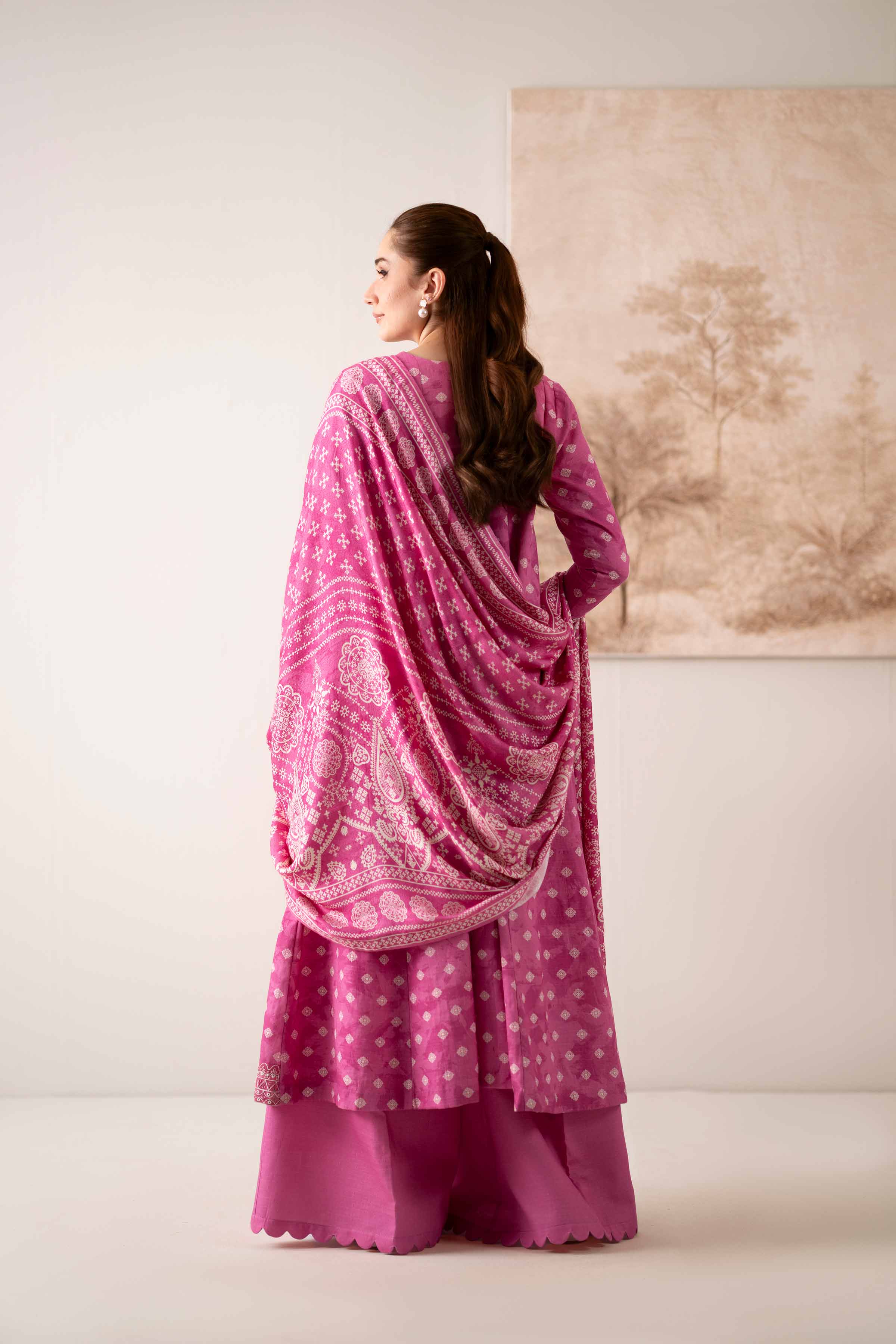 3 Piece - Printed Embroidered Suit - 42502871 for Women - Unstitched Collection | Nishat | Shop Online
