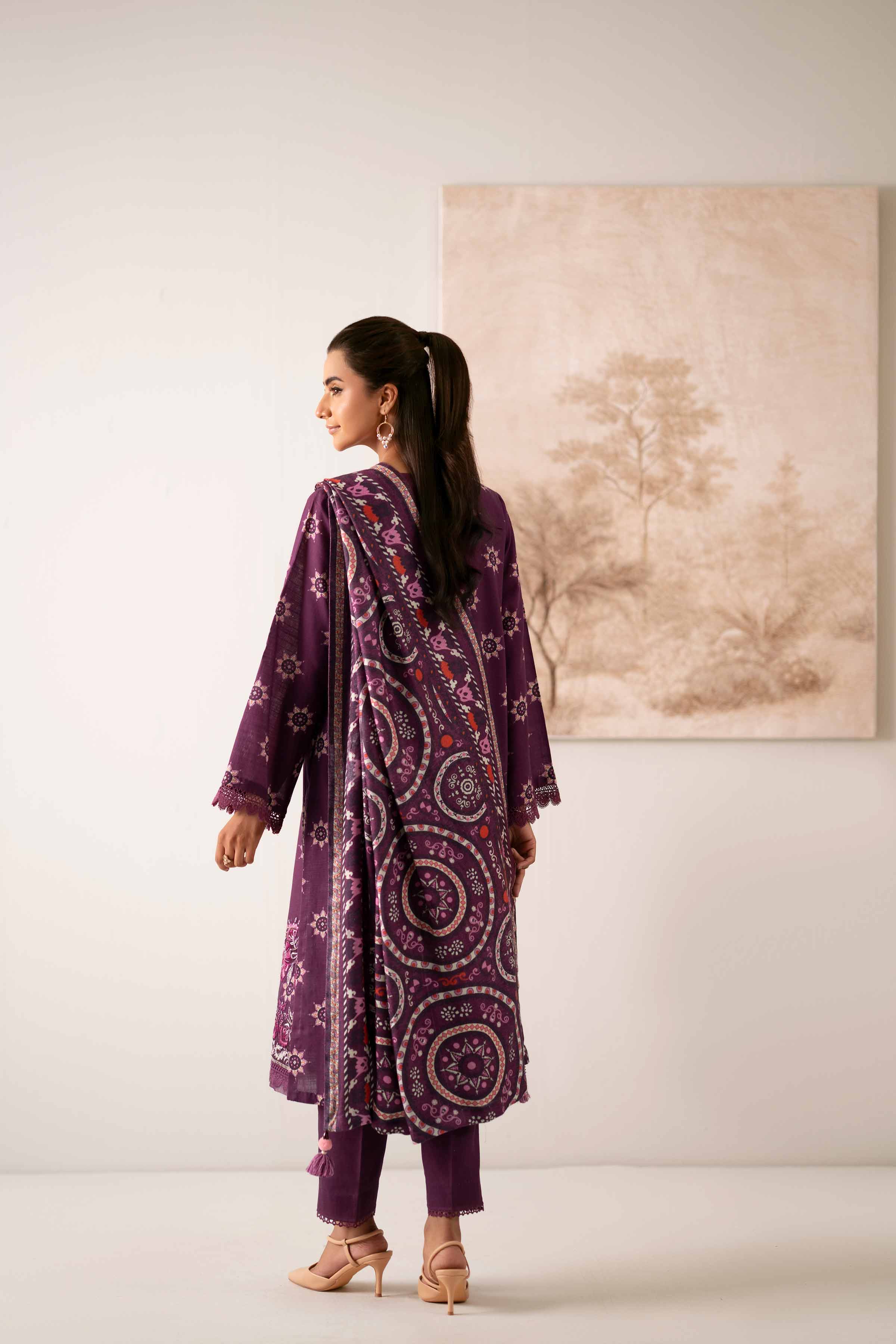3 Piece - Printed Embroidered Suit - 42502877 for Women - Unstitched Collection | Nishat | Shop Online