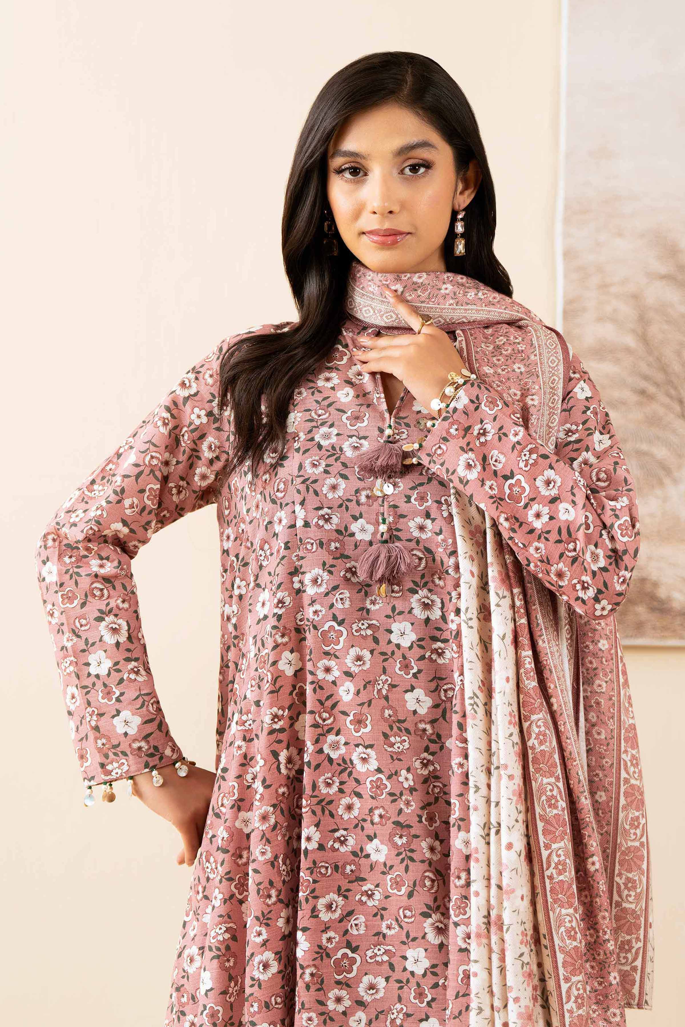 3 Piece - Printed Suit - 42502879 for Women - Unstitched Collection | Nishat | Shop Online